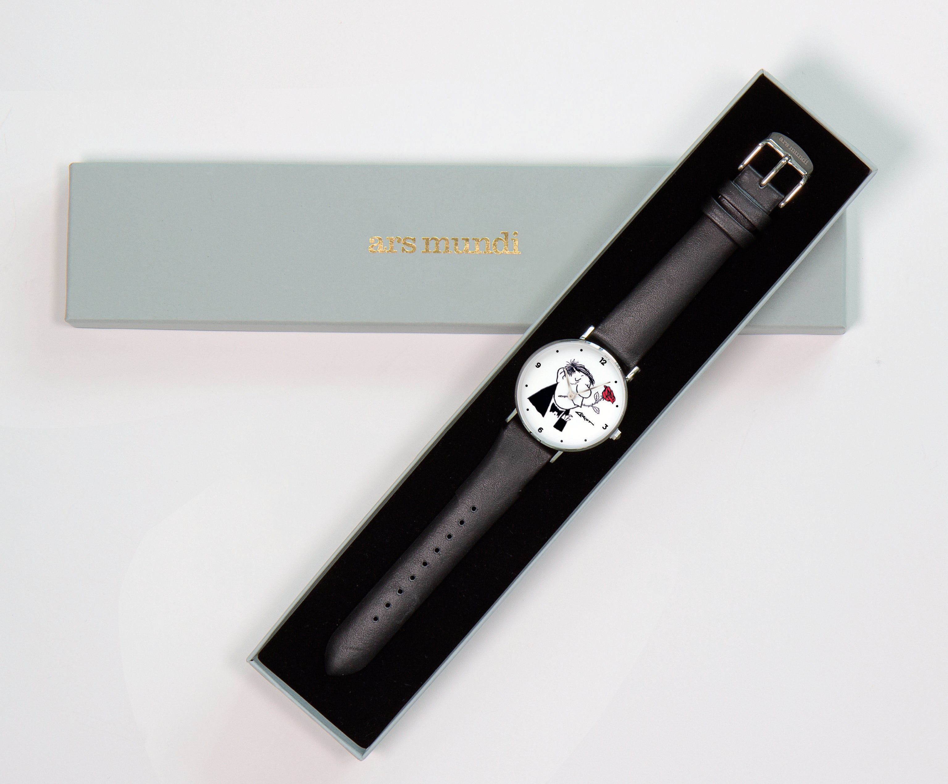 Künstler-Armbanduhr "Loriot - Der Rosenkavalier"