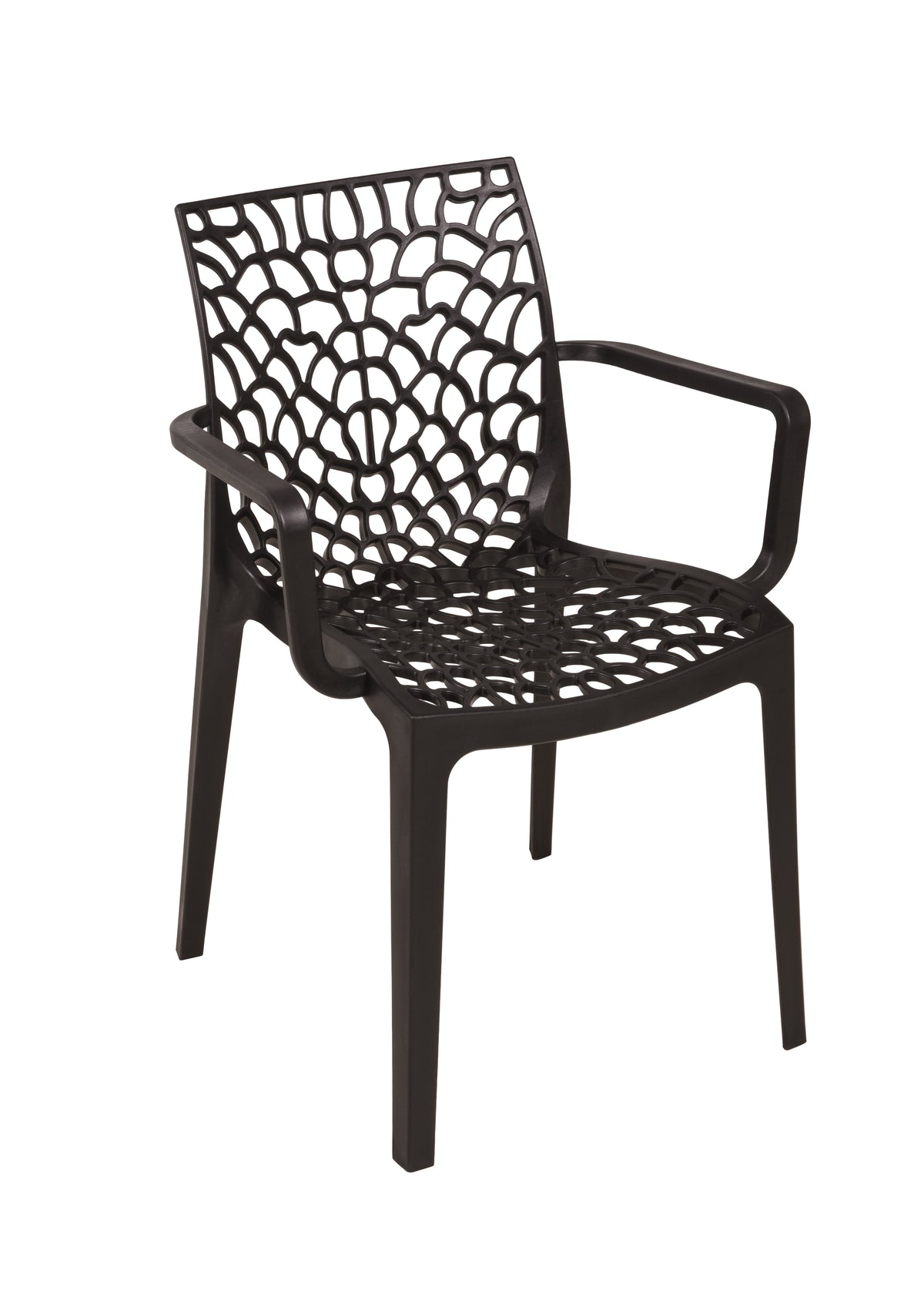 Stuhl CALVERA schwarz - 2er Set