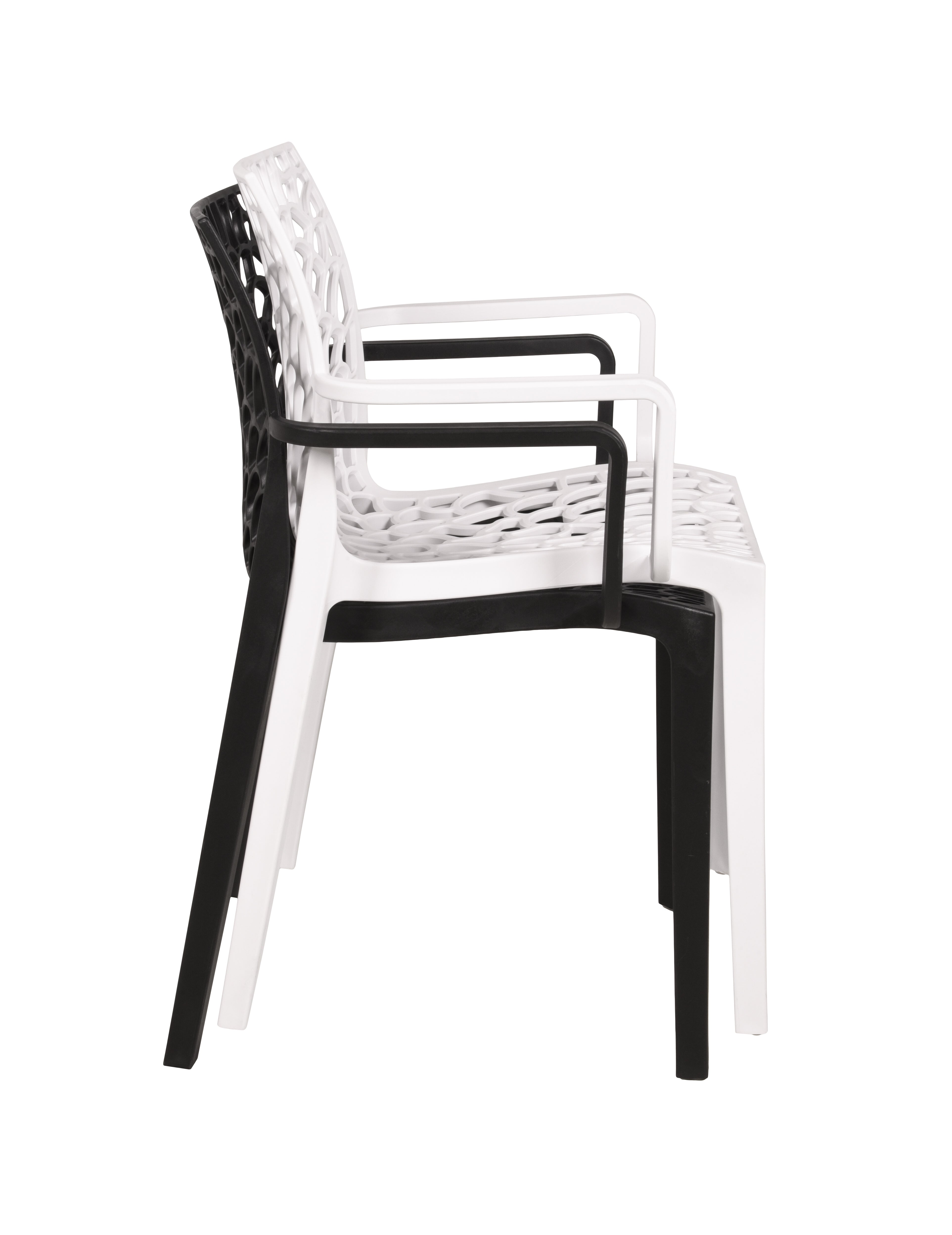 Stuhl CALVERA schwarz - 2er Set