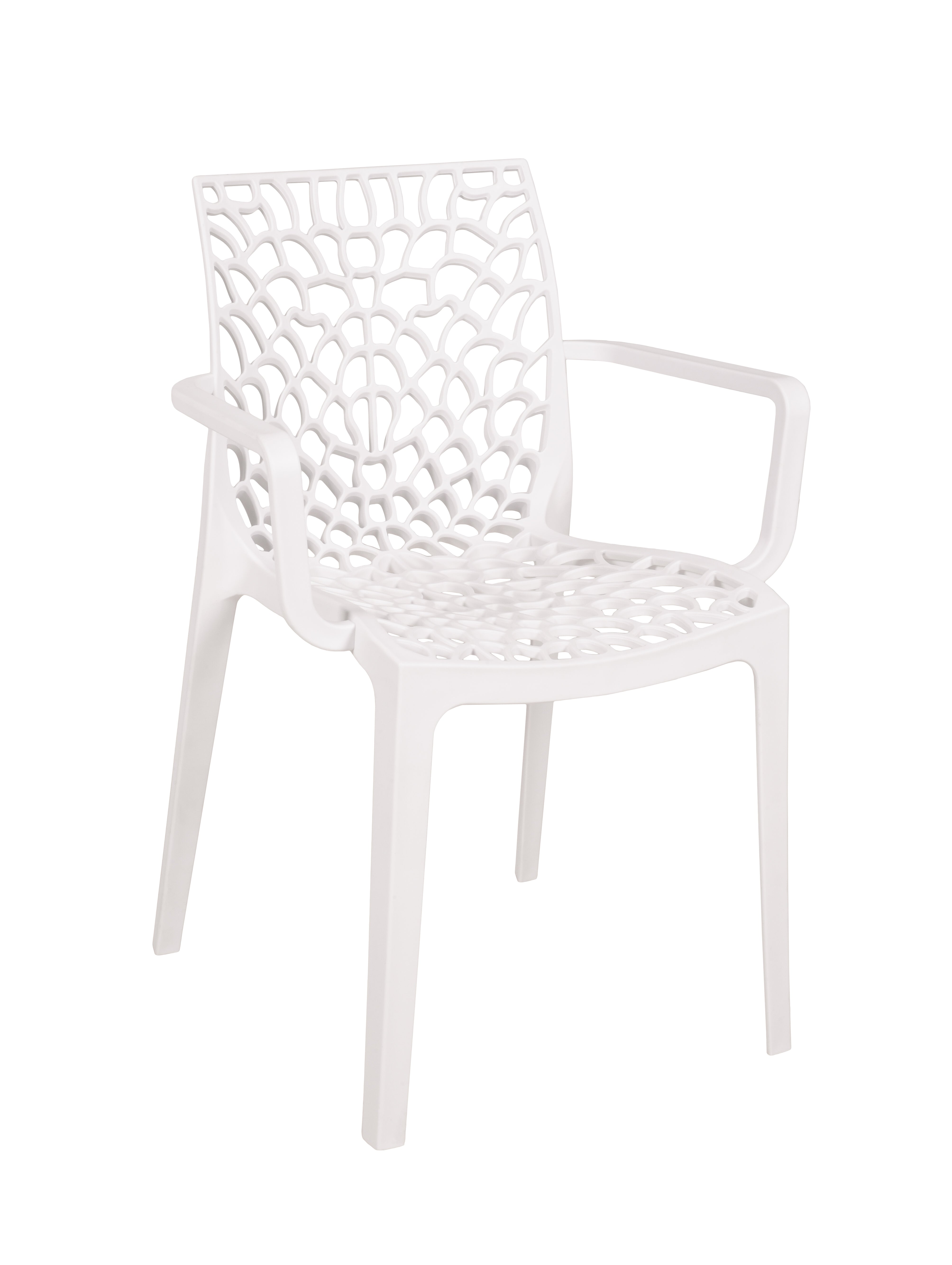 Stuhl CALVERA weiß - 2er Set