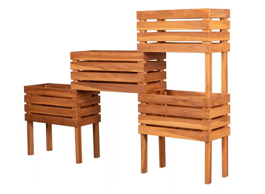 Teakholz Hochbeet Dundee