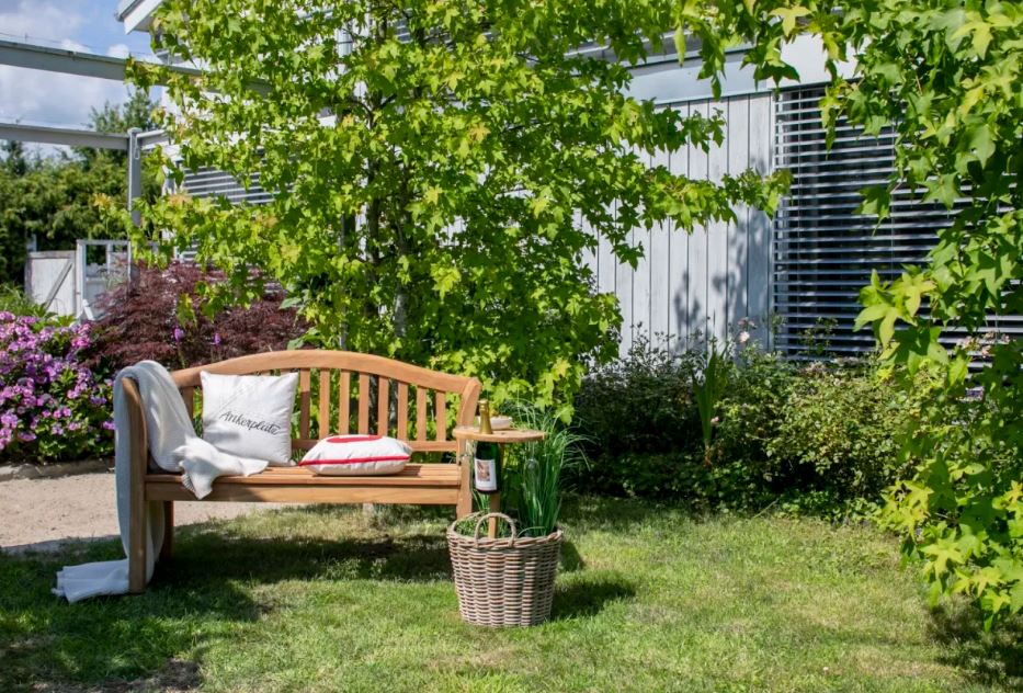 Getränkehalter Poole Teak für Gläser und Flaschen