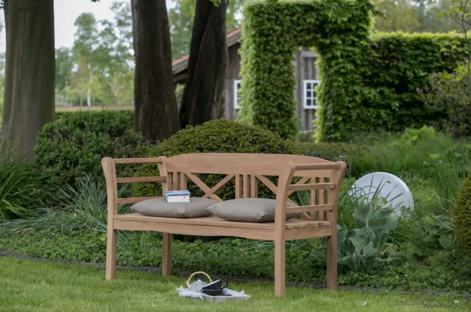 Teakholz Friesenbank Föhr 120 cm