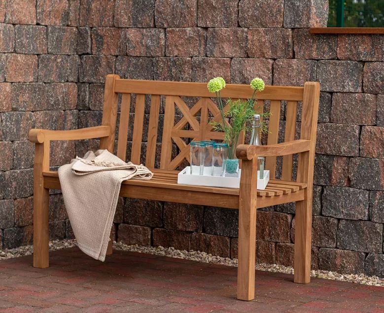 Teakholz Sitzbank Sailor 120 cm