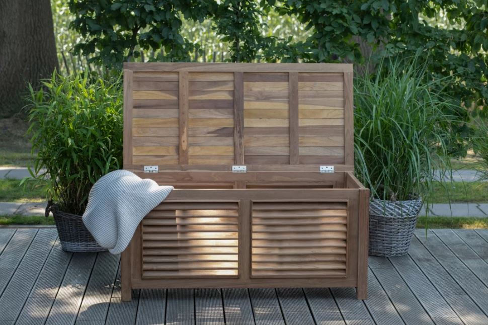 Aufbewahrungsbox Auflagenbox Teak Grande II