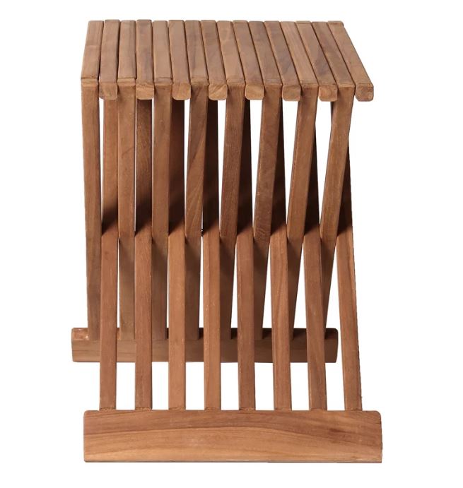 Beistelltisch Fishbone Teak