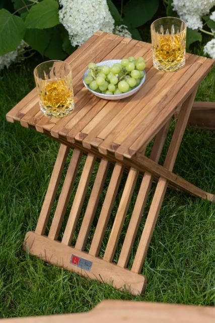 Beistelltisch Fishbone Teak