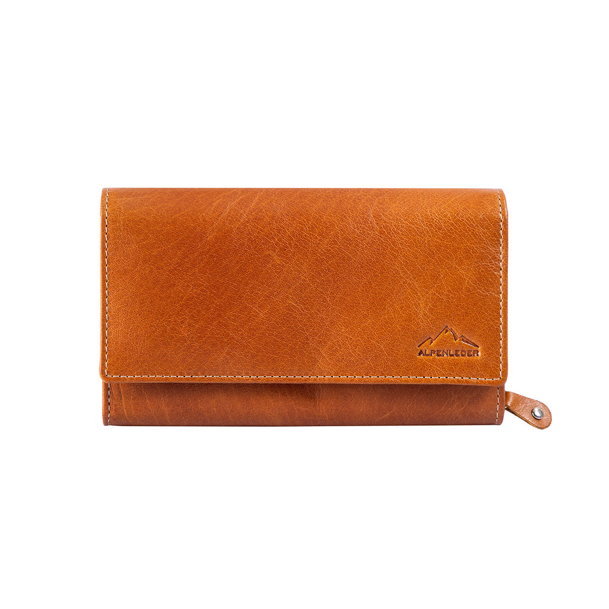 Damengeldbeutel Almrausch Cognac