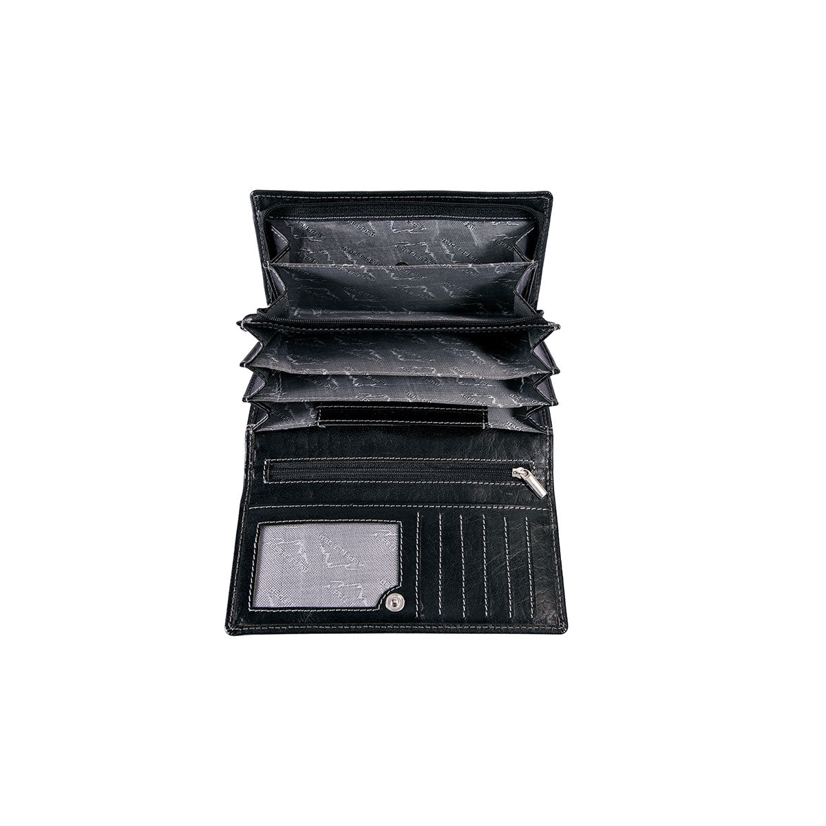 Damengeldbeutel Almrausch Ebenholz