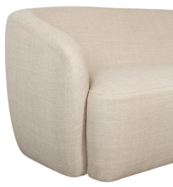 Lounge Sofa Loconia 2,5-Sitzer Beige
