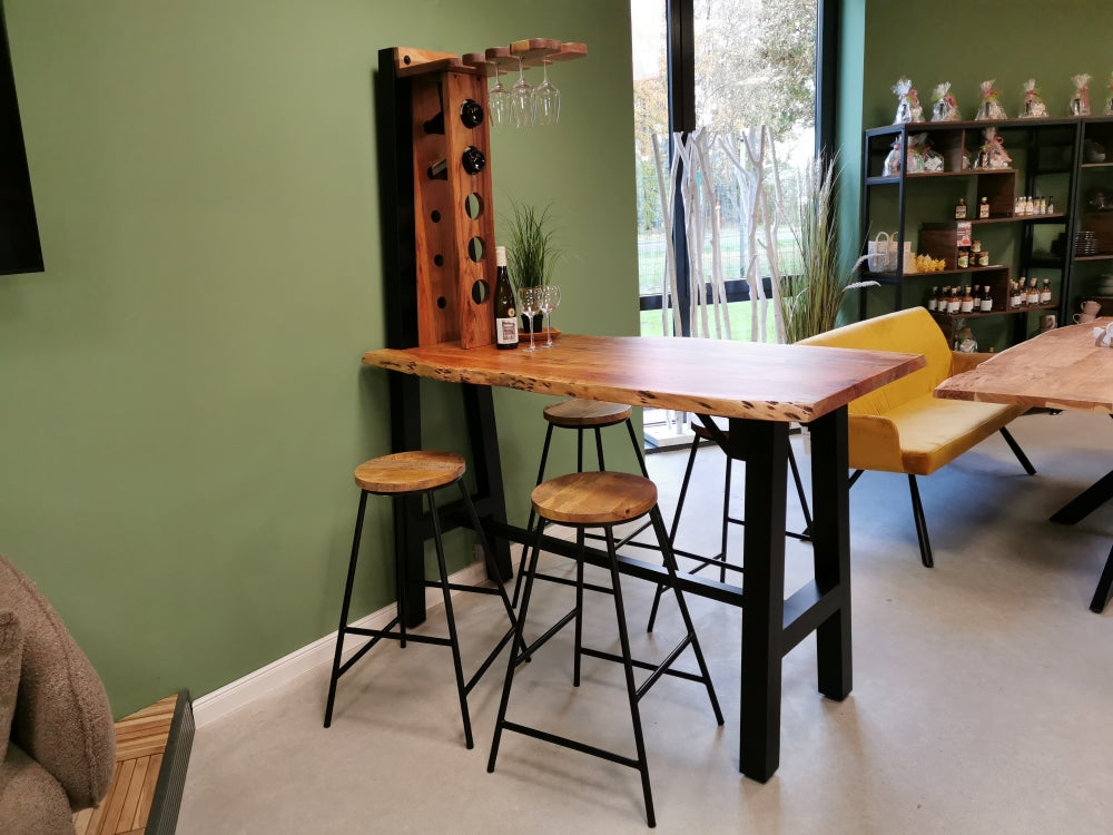 Indoormöbelset Bartisch Capua inkl. 4 Stühlen (Mango)