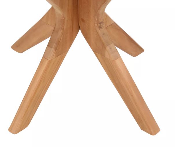 Teakholz Beistelltisch Burton rund (Ø 60 cm)