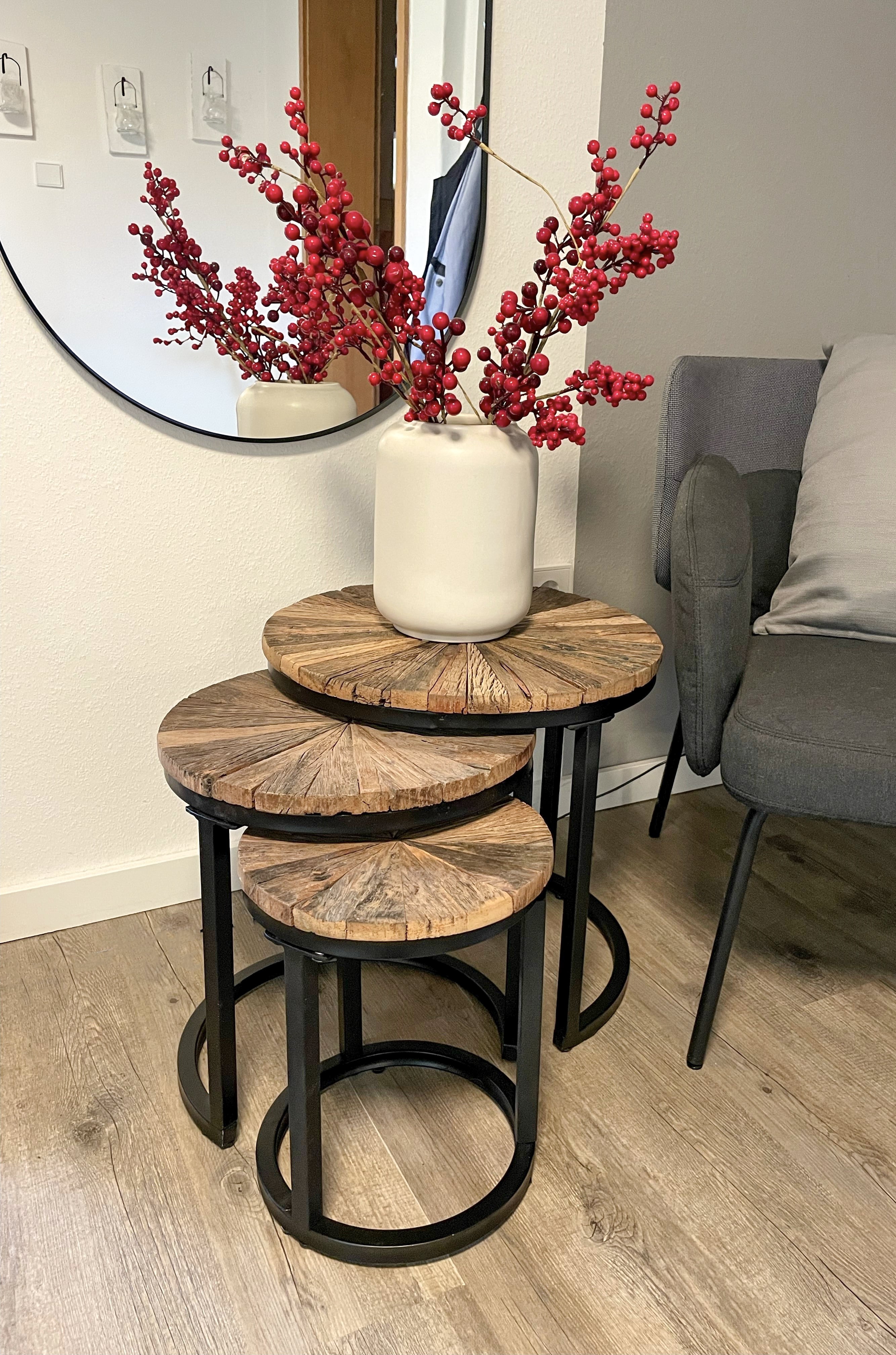 Beistelltisch MANDYA (3er-Set)