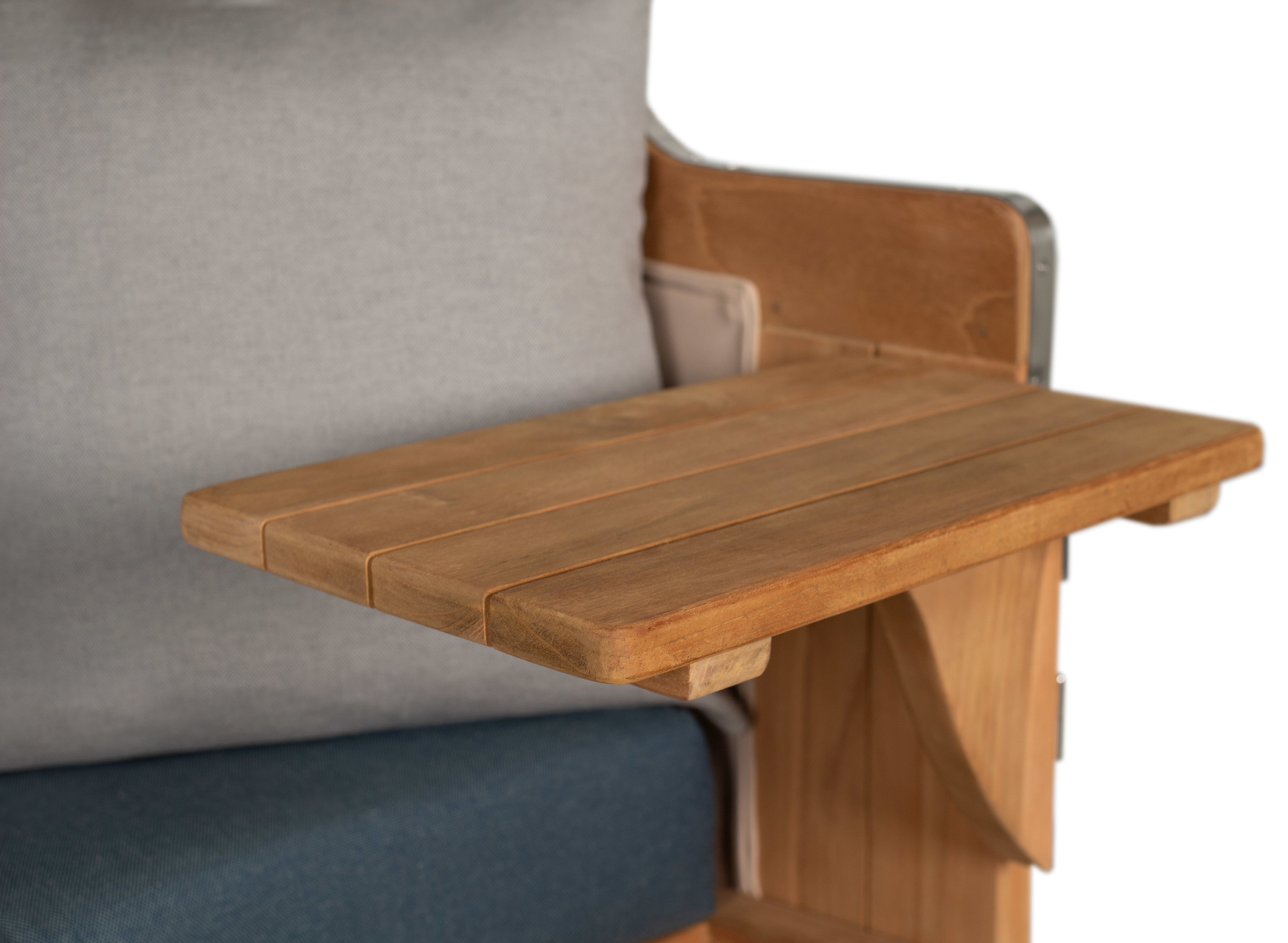 Strandkorb Düne Grande Bullauge PE Banana Dessin 593 inkl. Feuerschale IDAHO