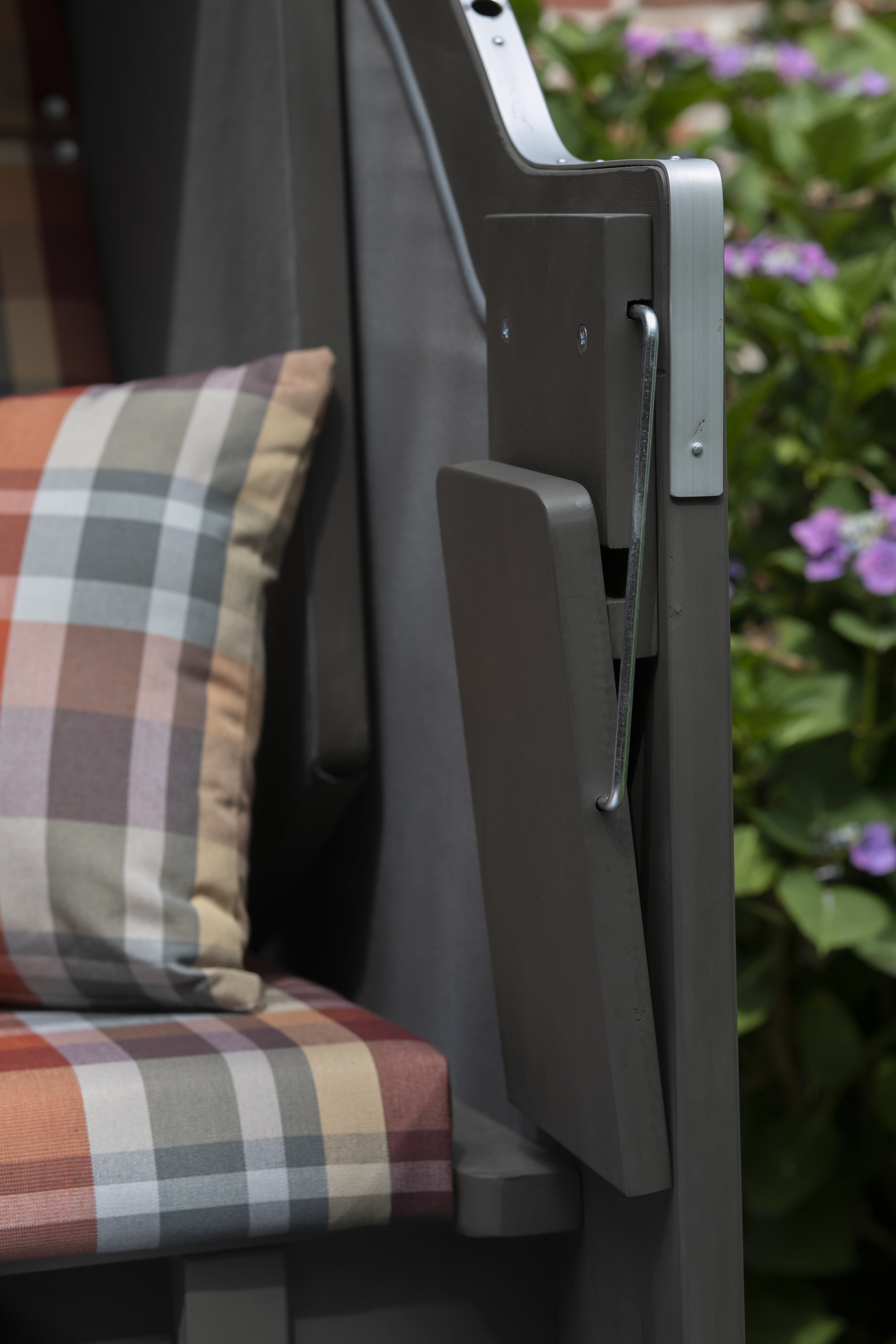 Strandkorb Twin View PE nature grey Dessin 429