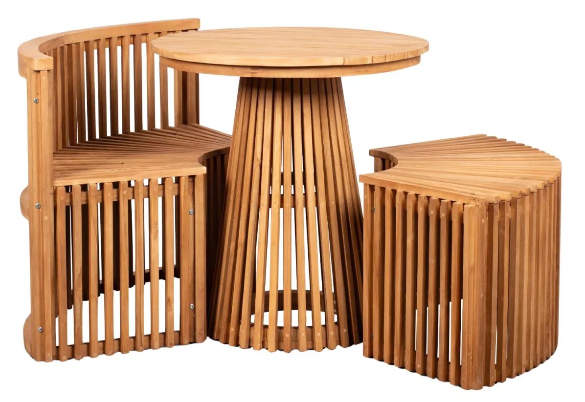 Teakholz Gartenmöbelgruppe Henfield