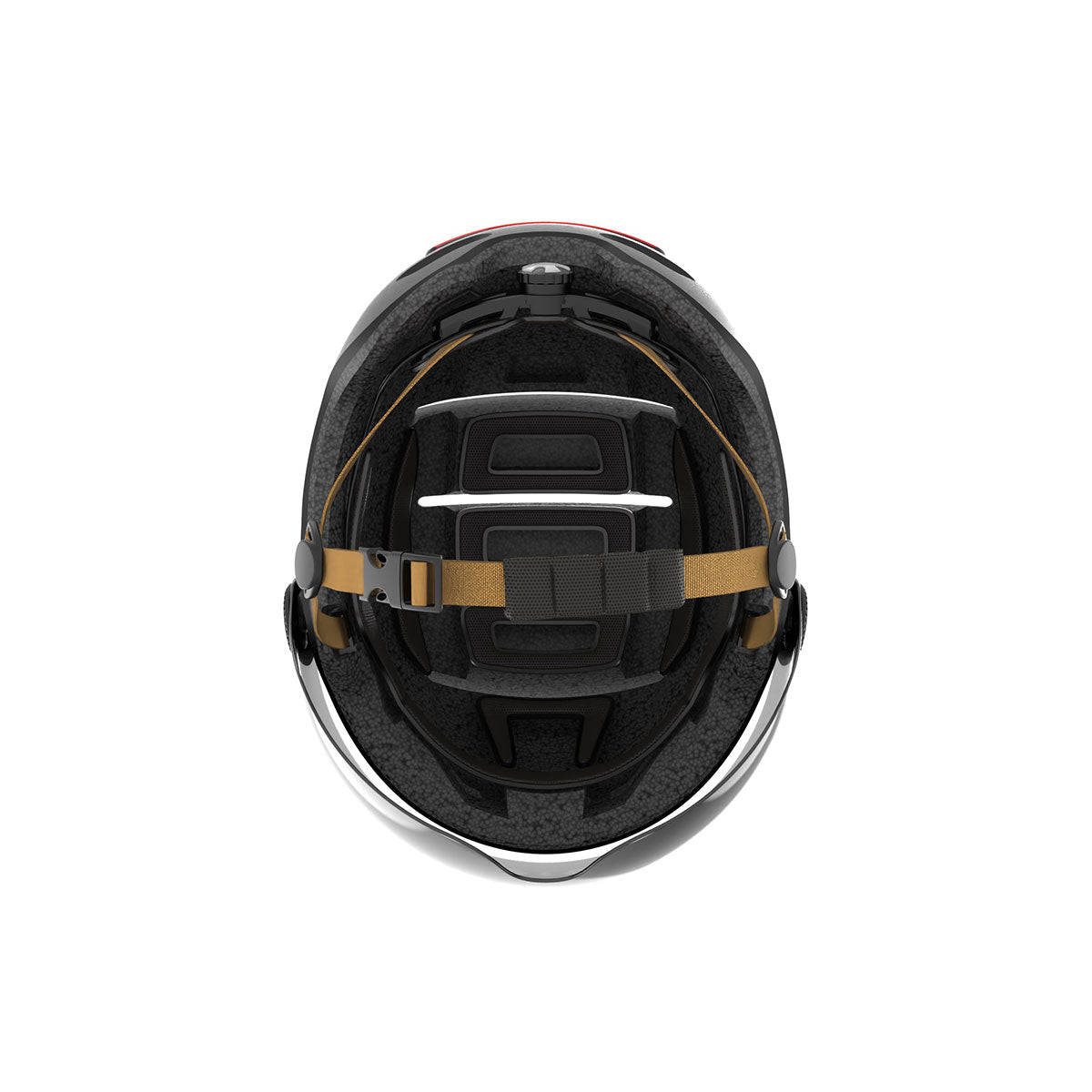 Fahrradhelm mit Visier, Bremslicht und SOS-Alarm L23