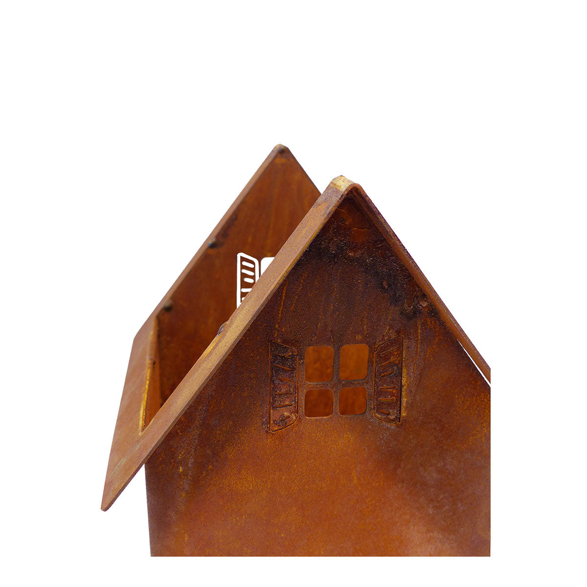 Set Haus zum Bepflanzen (Edelrost)
