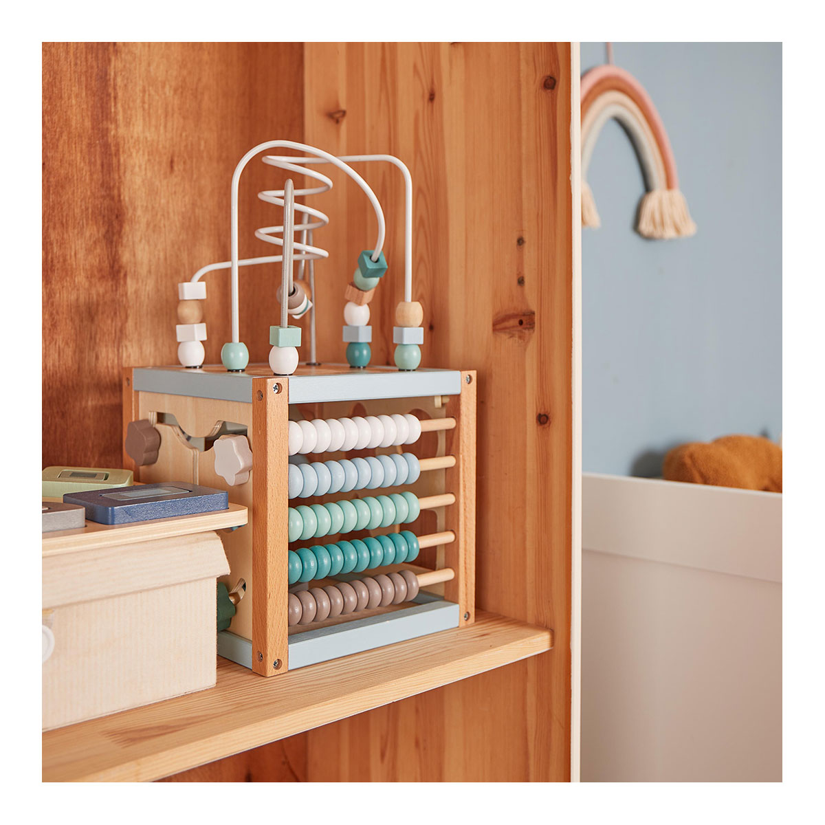 Motorikwürfel Waldtiere