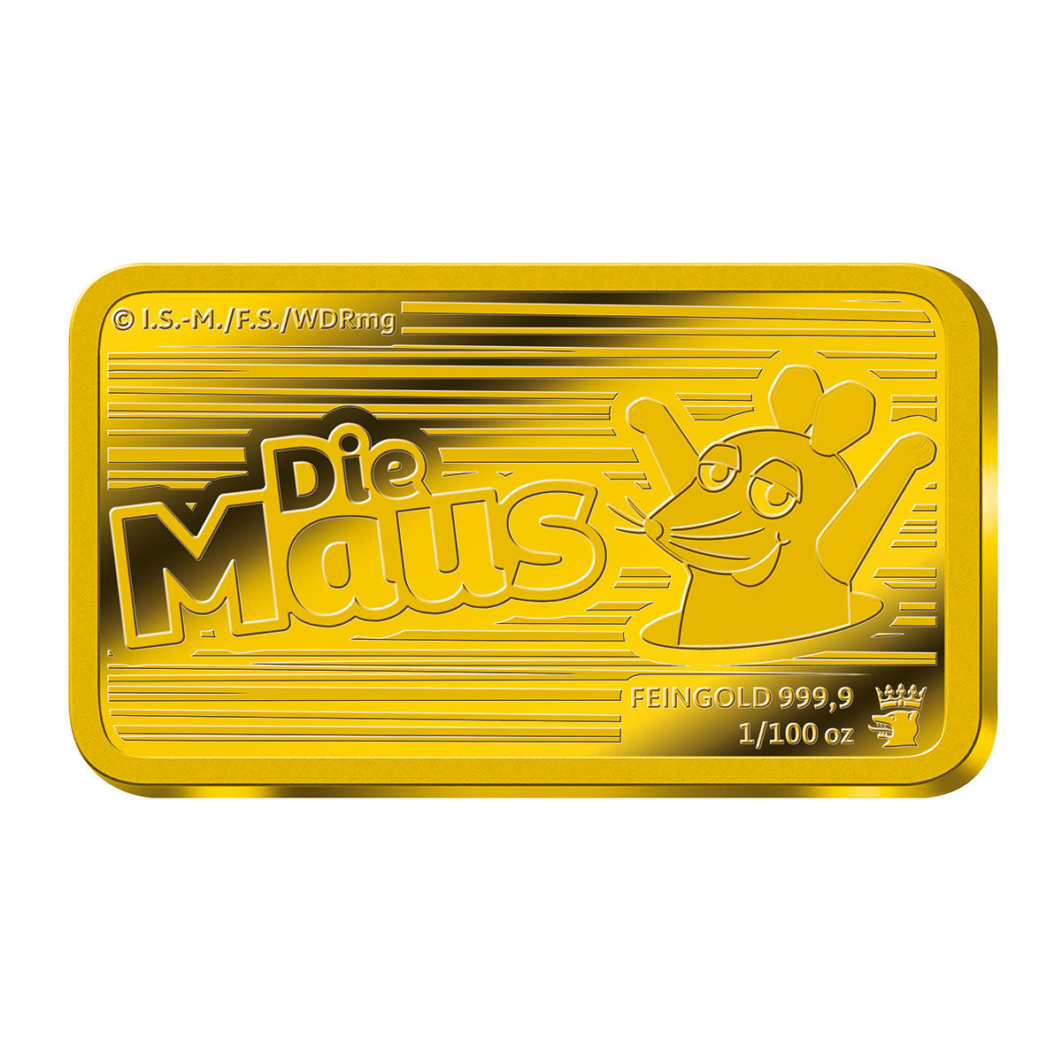 Goldbarren "Die Maus"