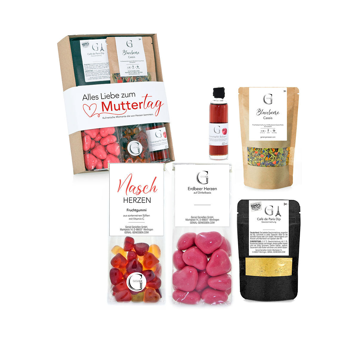 Geschenk-Set Alles Liebe zum Muttertag