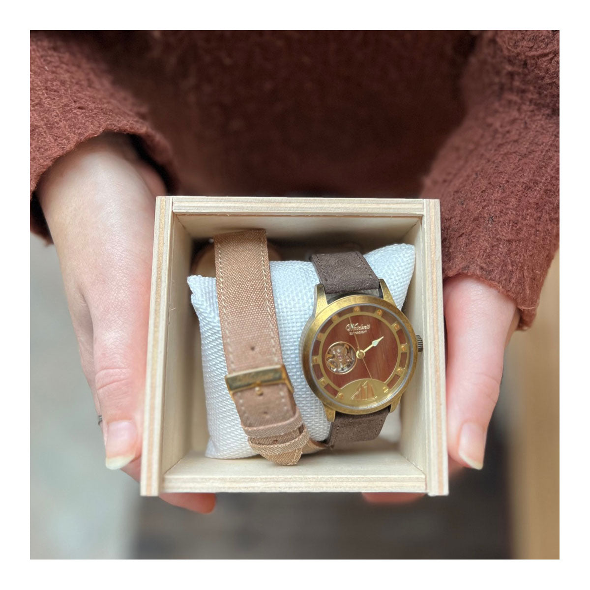 Zuversicht Gold Automatikuhr