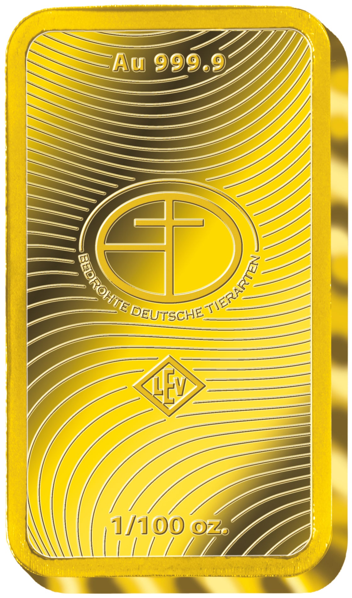 Goldbarren Bedrohte Tierarten "Sumpf-Heidelibelle"