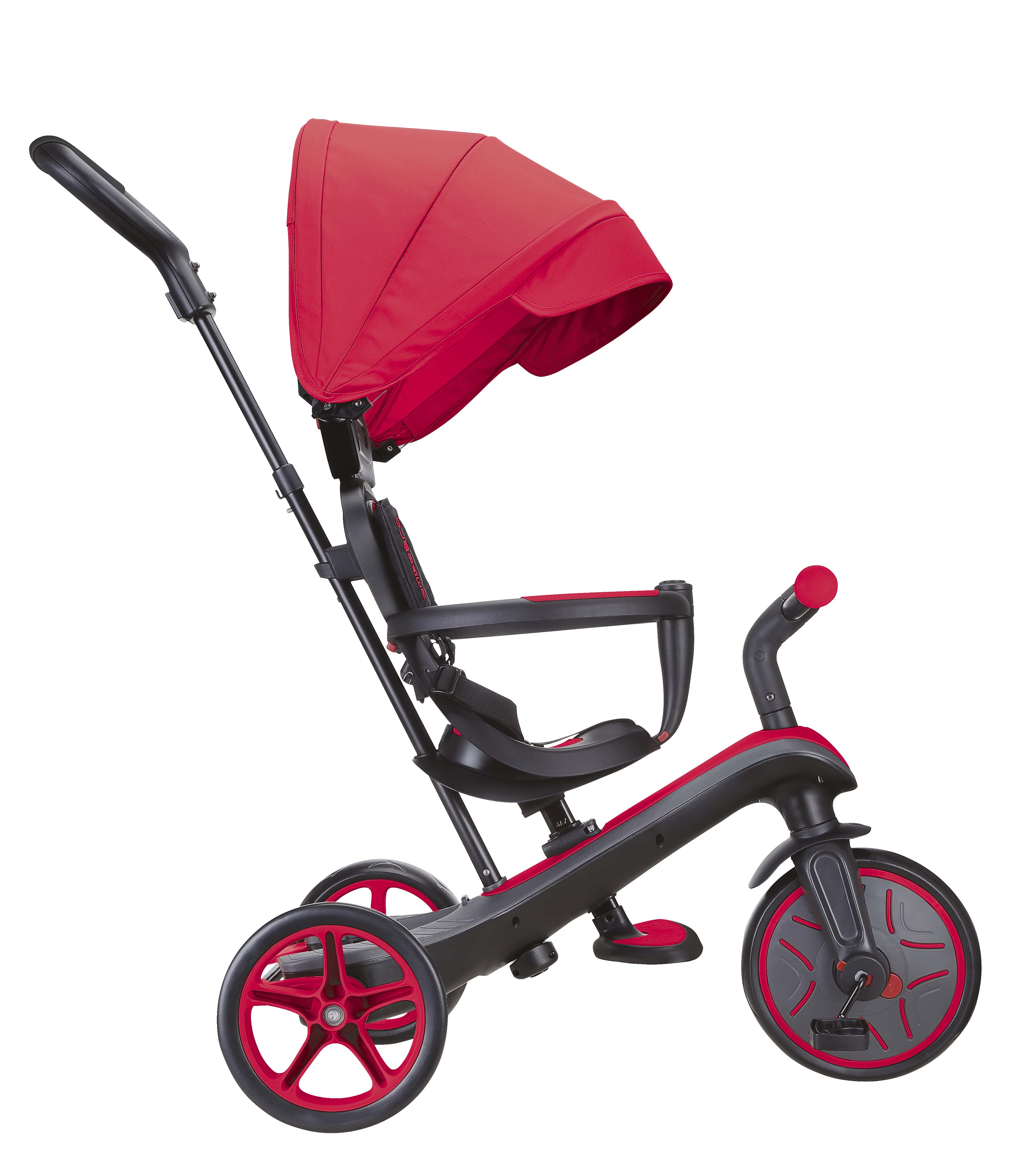 GLOBBER EXPLORER TRIKE 4in1 rot