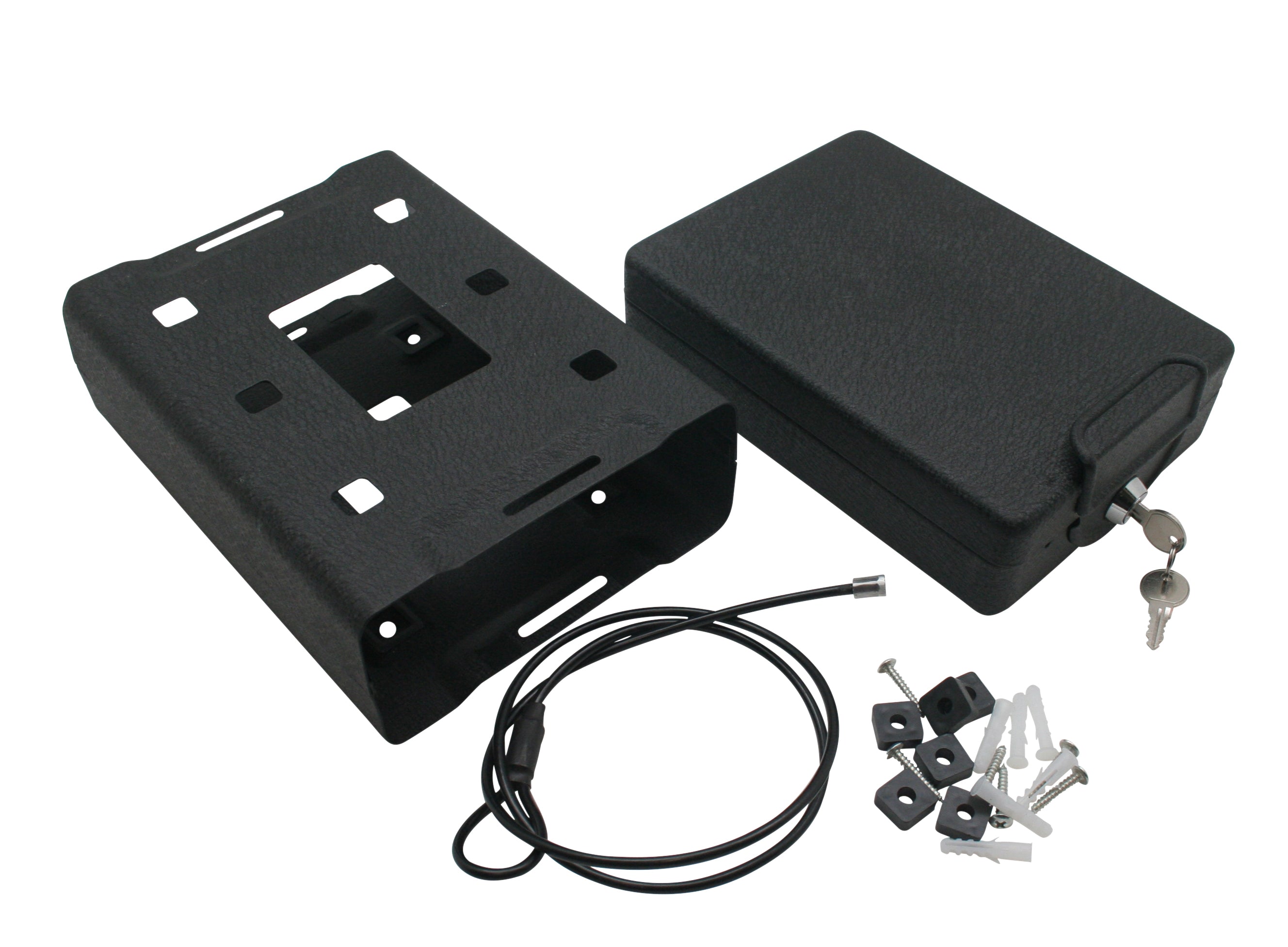 Tragbarer Tresor mit Sicherungskabel