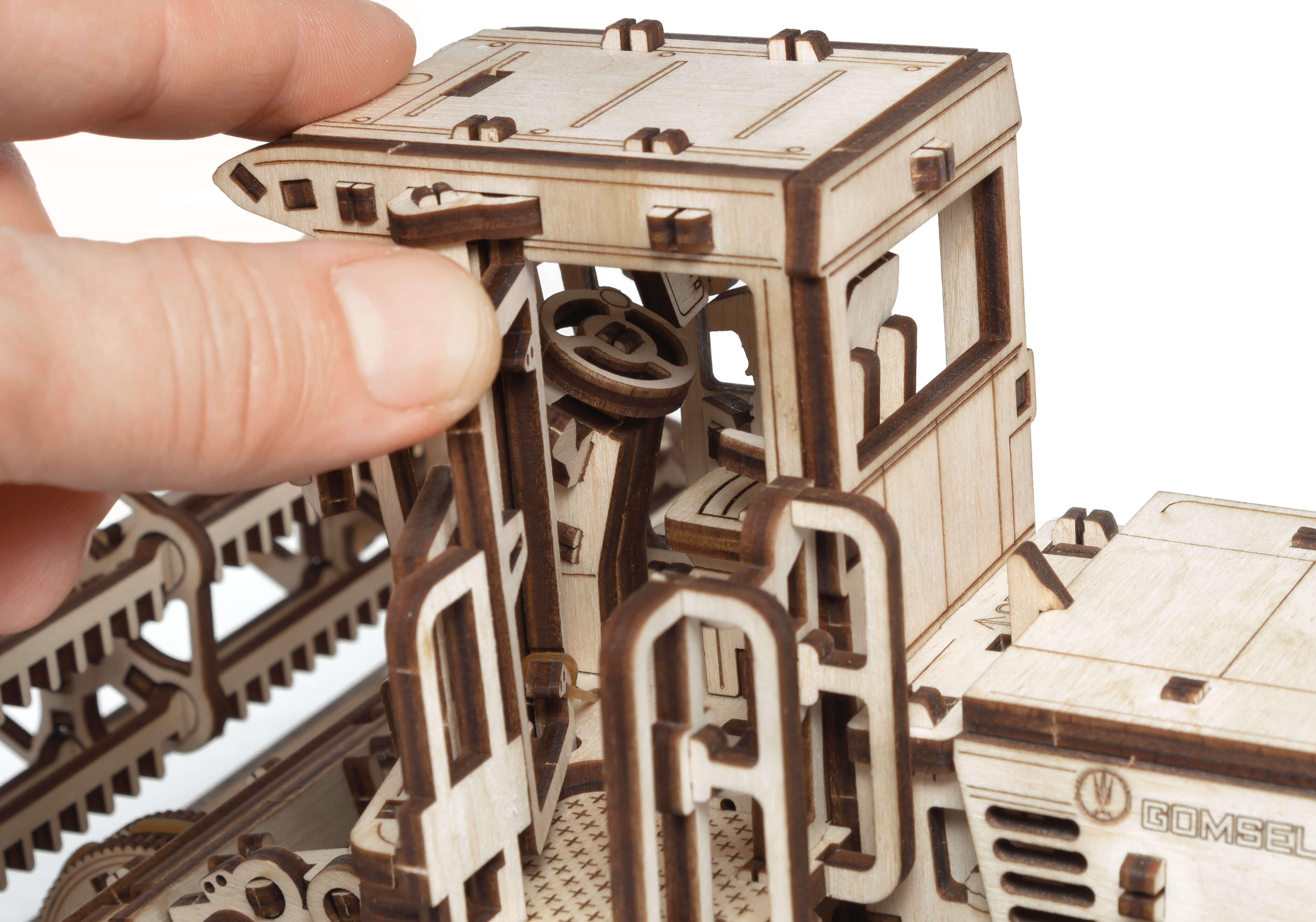 3D-Holzpuzzle Mähdrescher