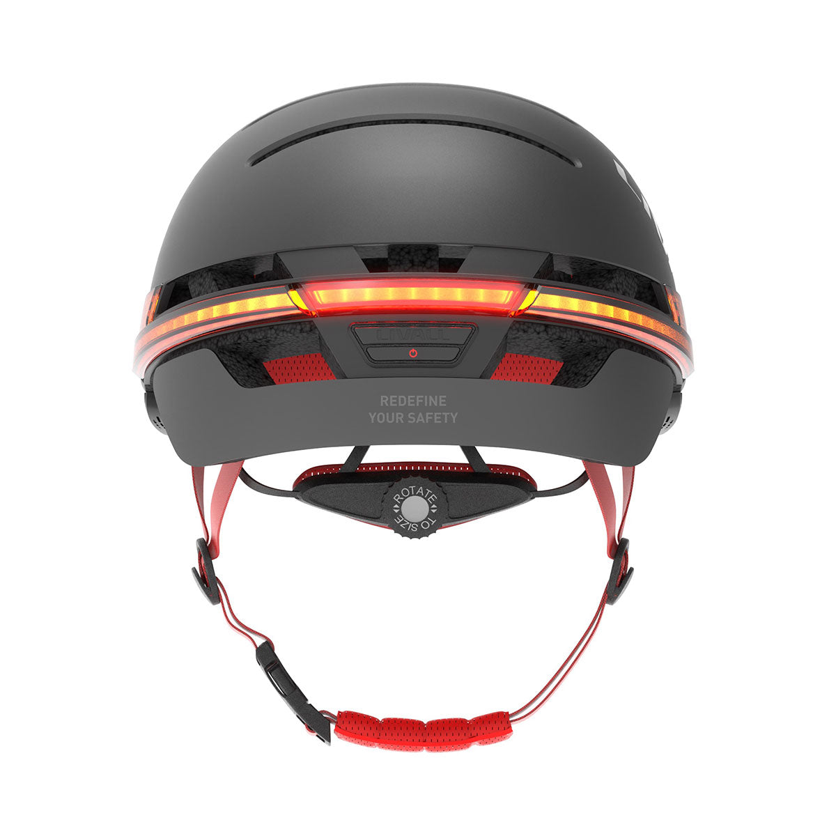 Fahrradhelm mit Sicherheitsassistenten, Headset, Blinker und SOS System