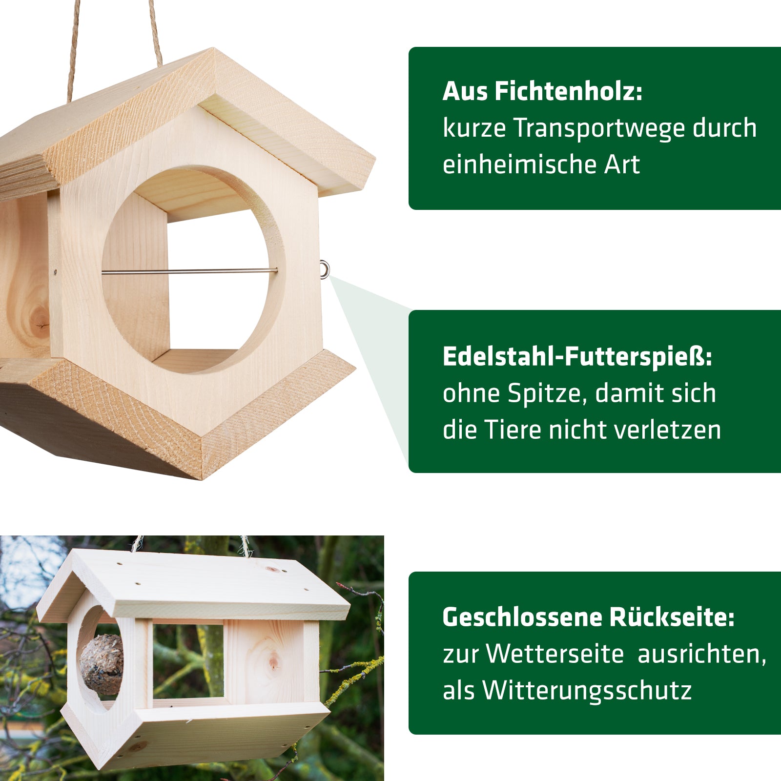 Vogel Futterhaus-Modul