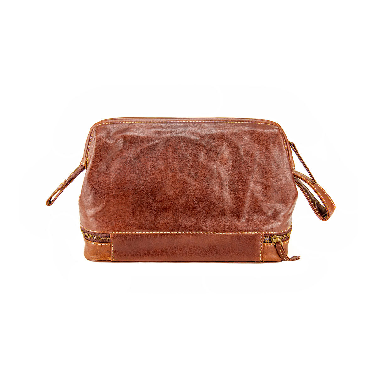 Kulturbeutel Lago di Como (cognac)