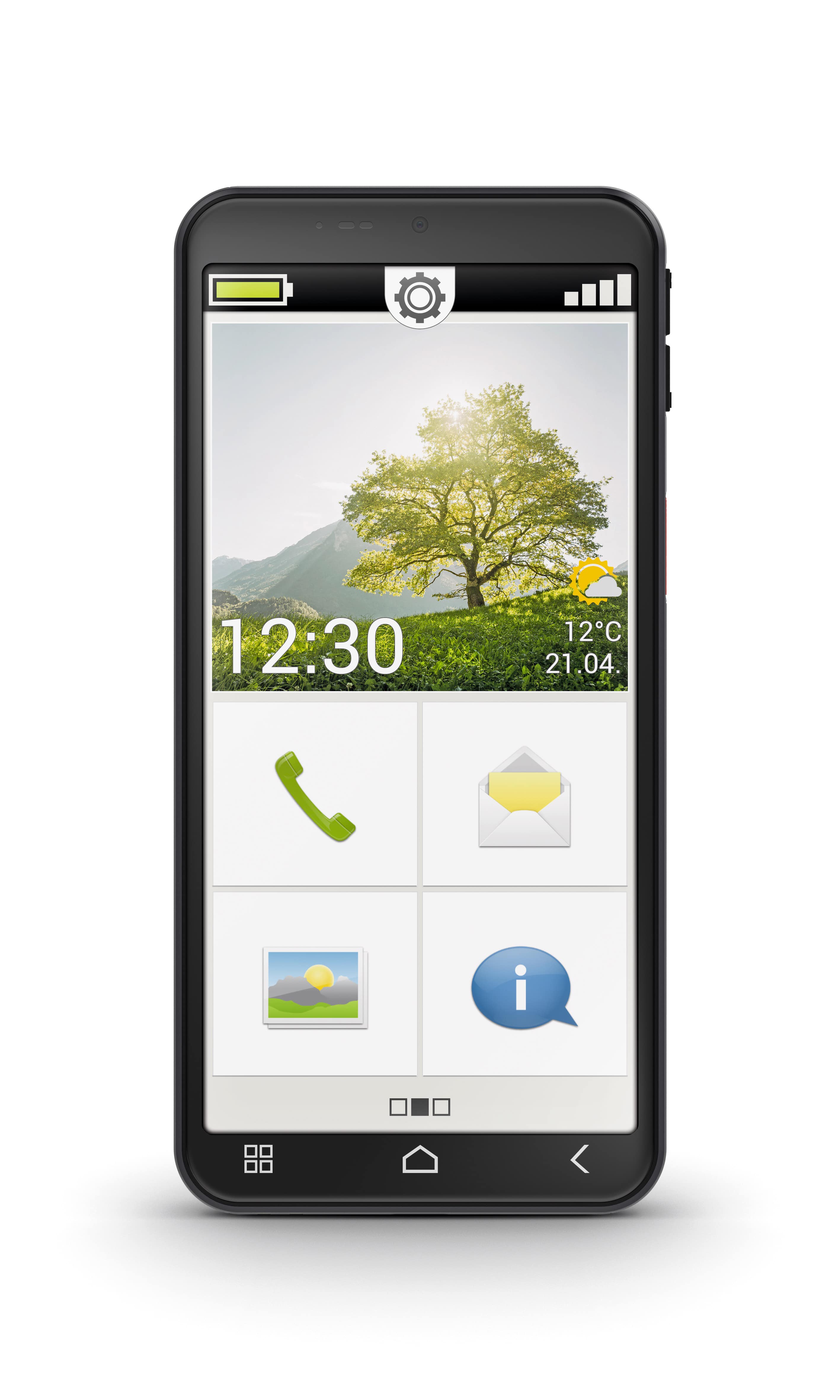 Smartphone E7 Lite inkl. Bookcover