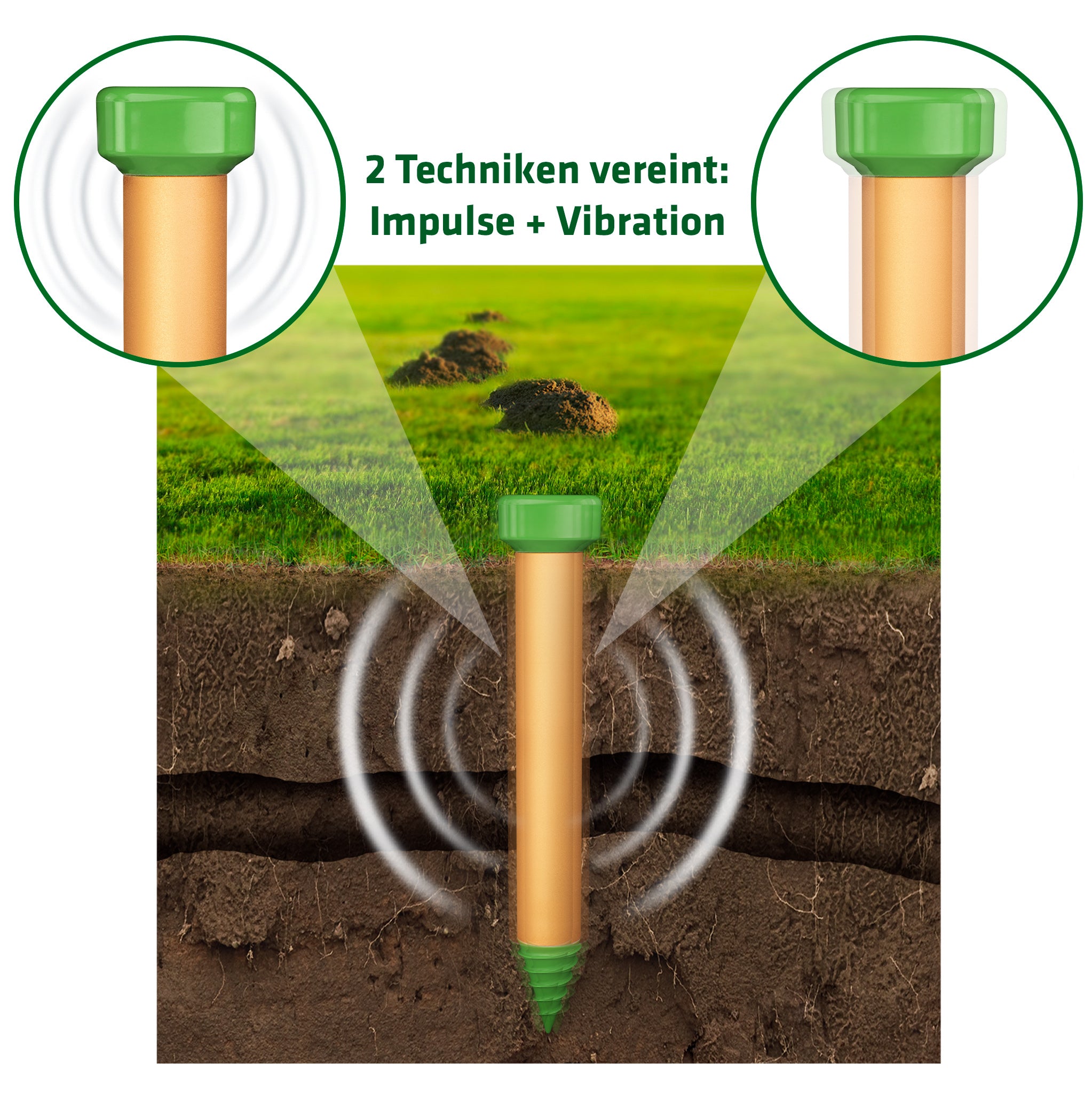 Maulwurf-Ameisen-Abwehr Deluxe