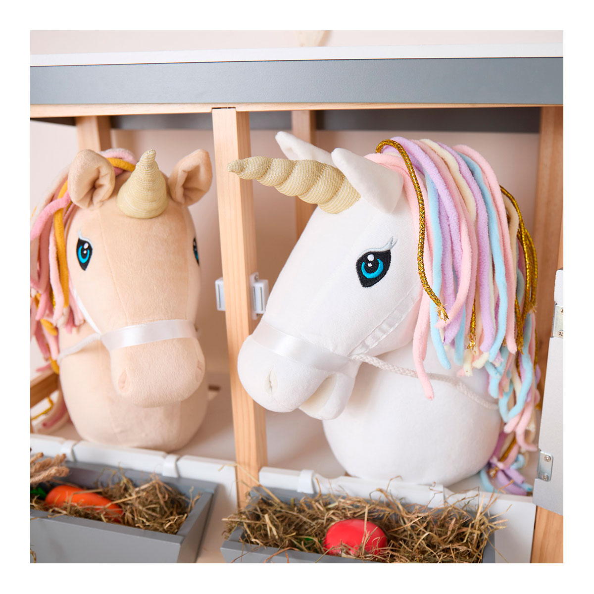 Steckenpferd - Einhorn Regenbogen