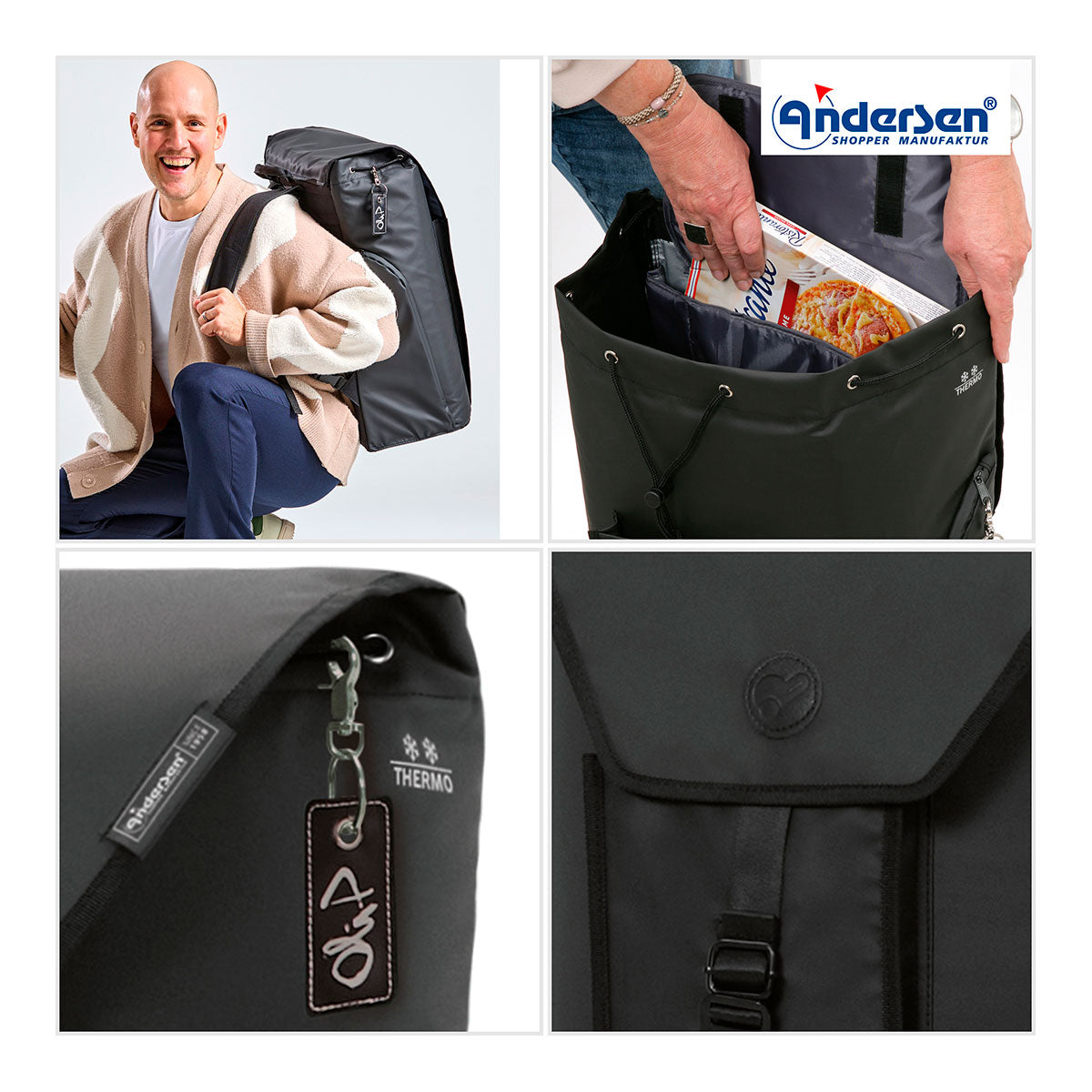 Alu Star Shopper Oli.P 3.0 - schwarz