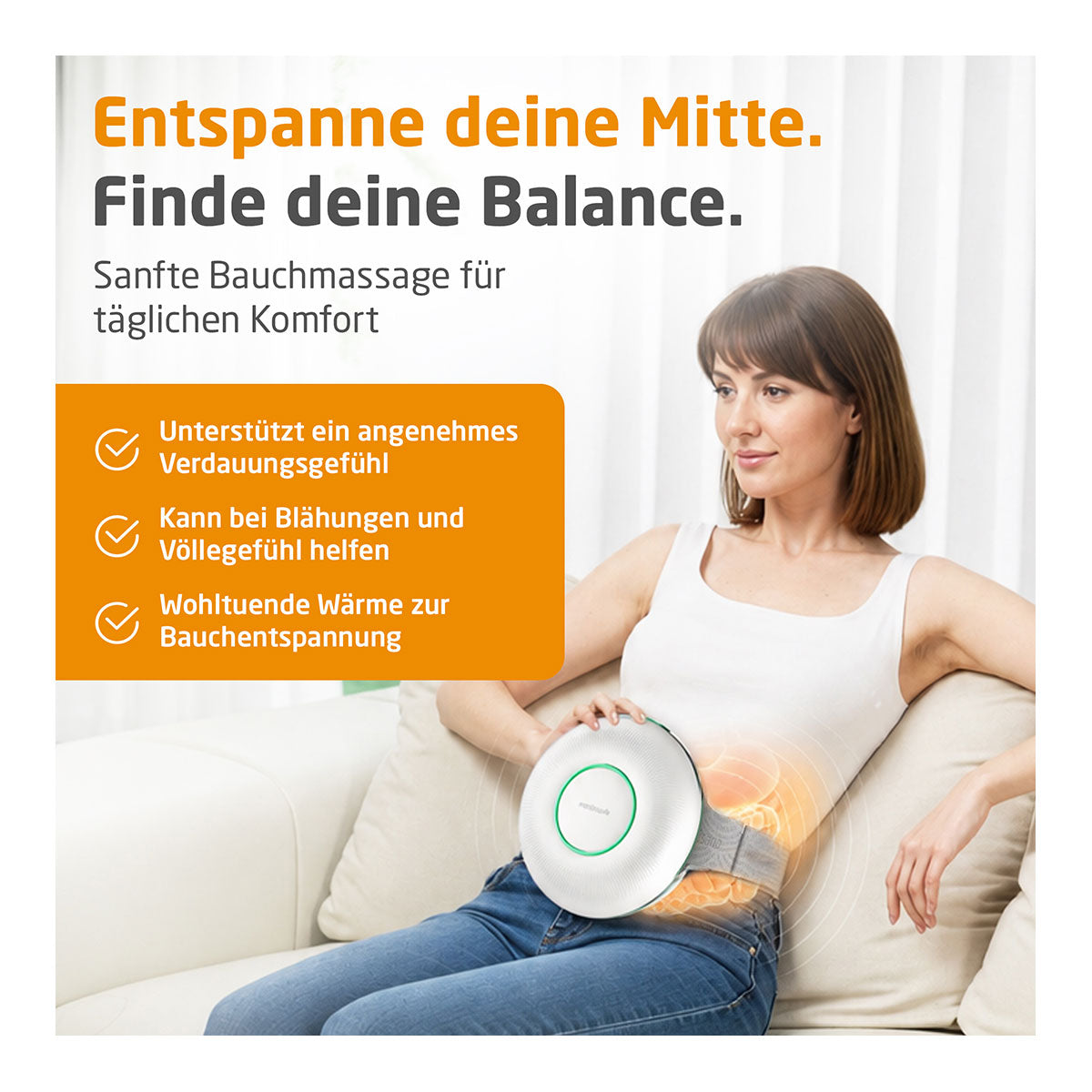 Bauchmassagegerät