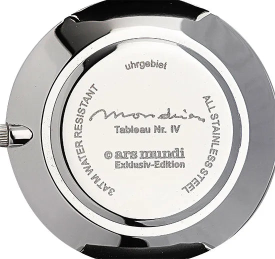Künstler-Armbanduhr "Mondrian - Tableau Nr. IV"
