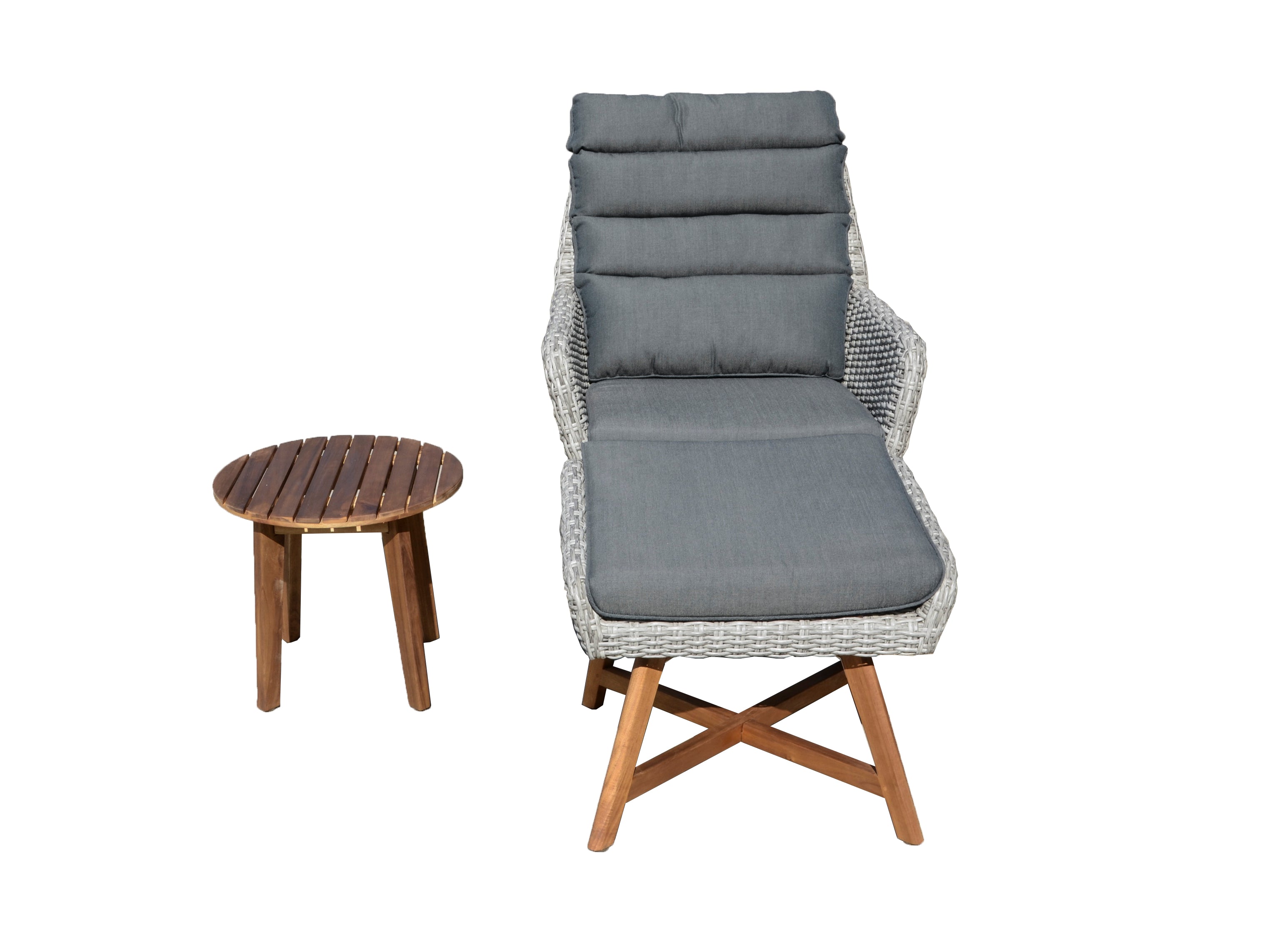 Lounger-Set CALVIA (grau)