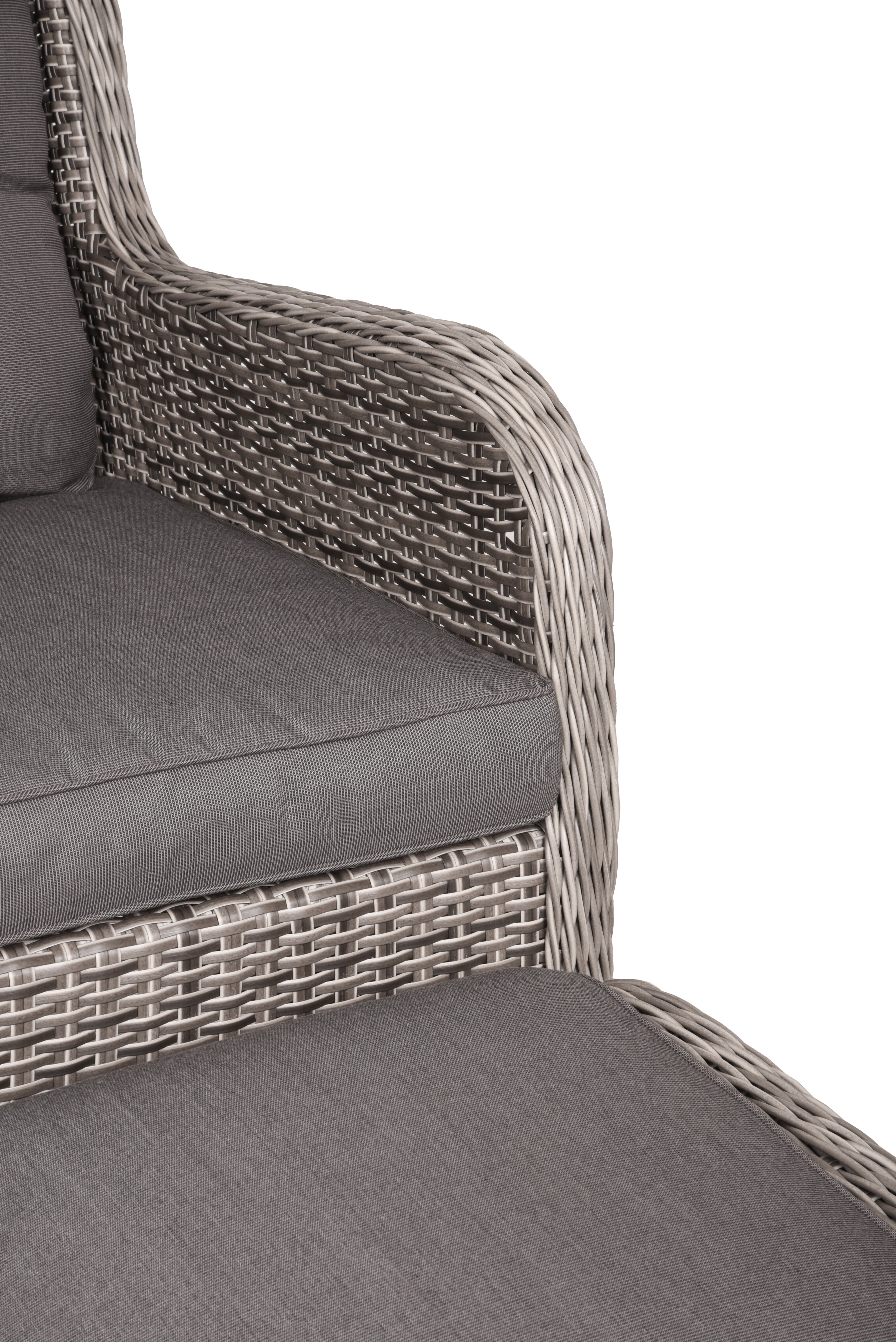 Sessel-Set VALENCIA grau (5-tlg.)