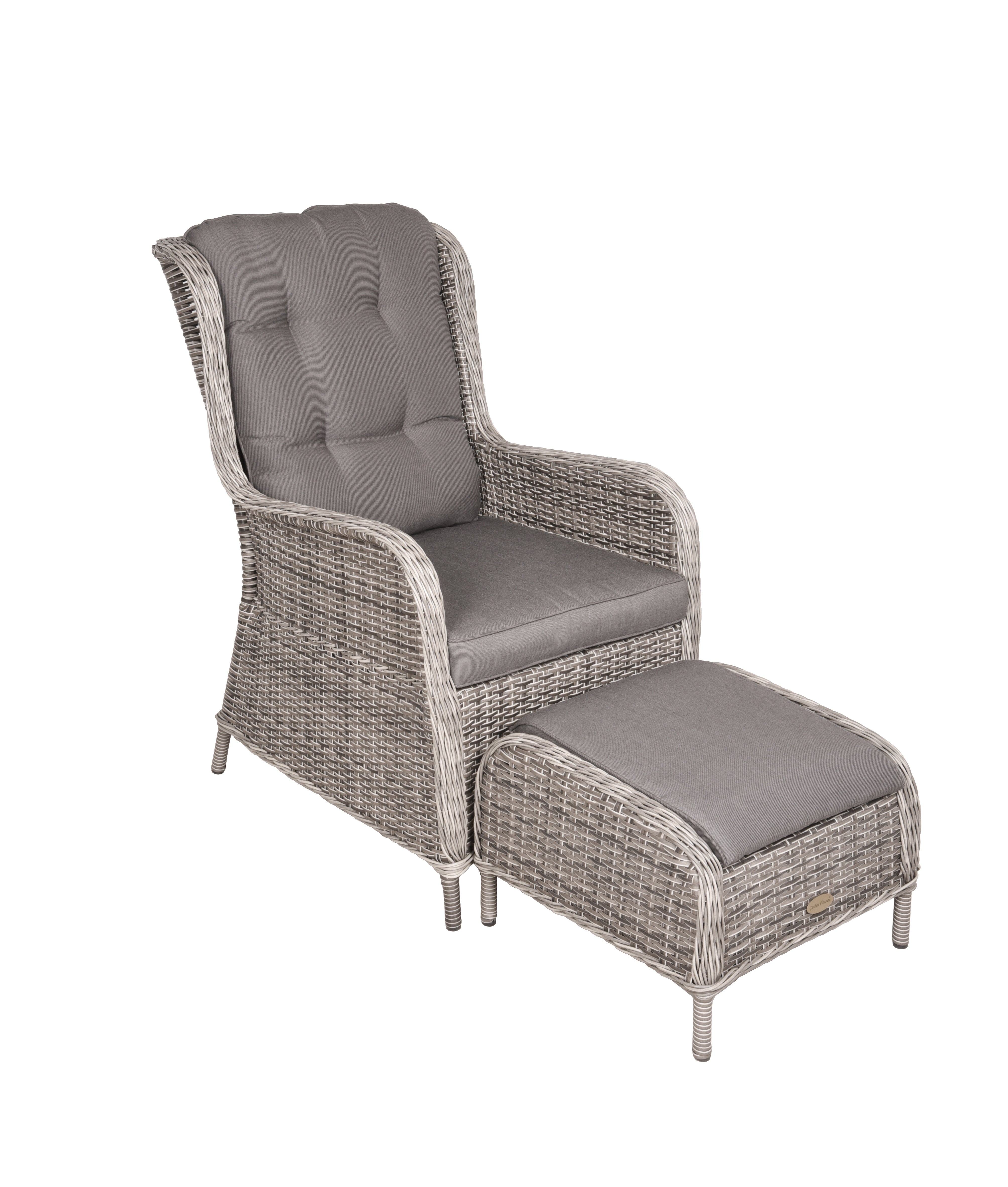 Sessel-Set VALENCIA grau (5-tlg.)