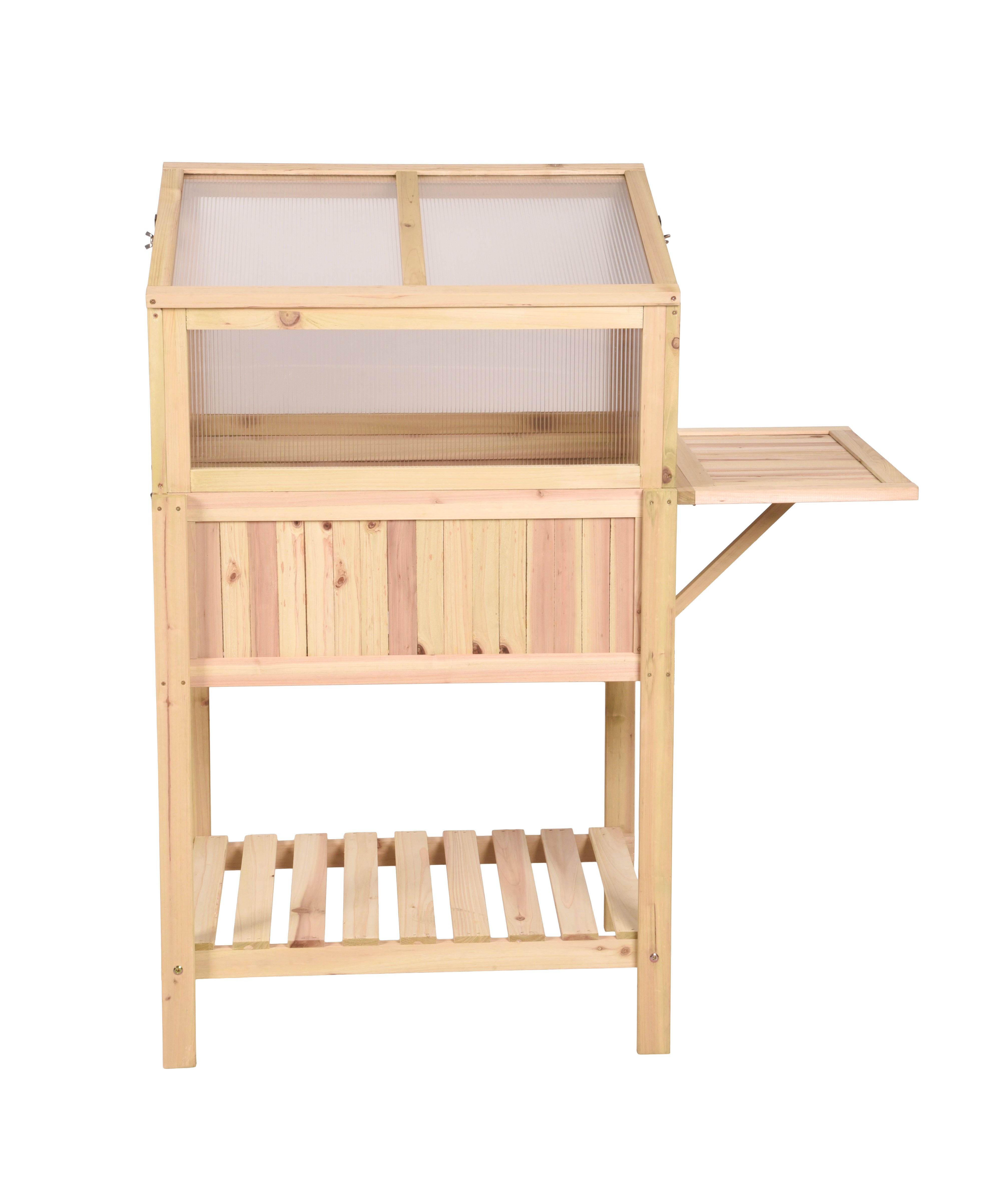 Gewächshaus aus Holz