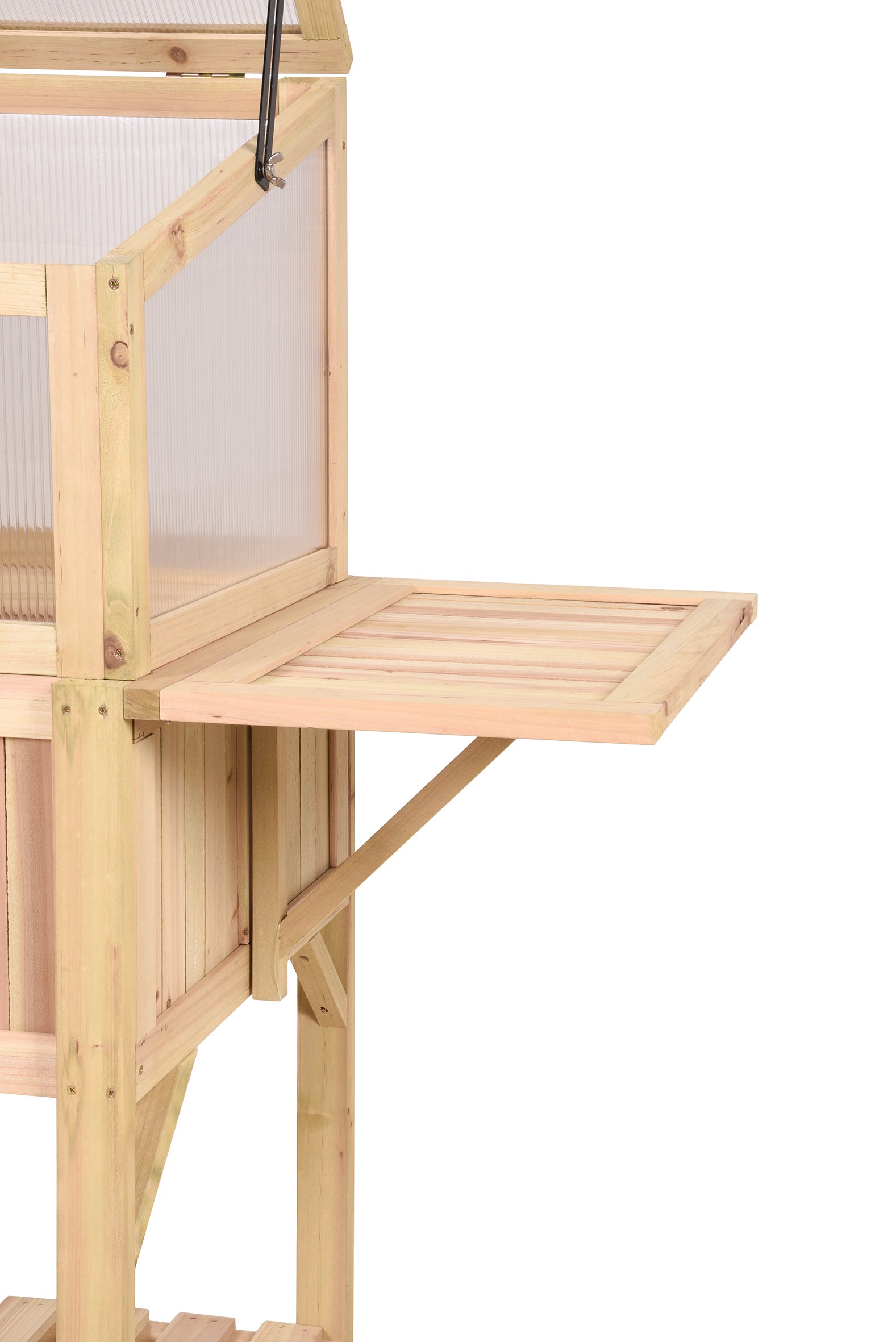 Gewächshaus aus Holz