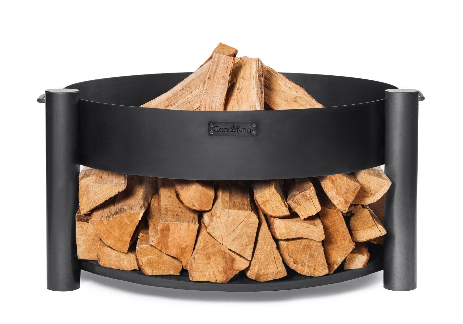 Feuerschale Washington rund mit Griffen - Ø 60 cm