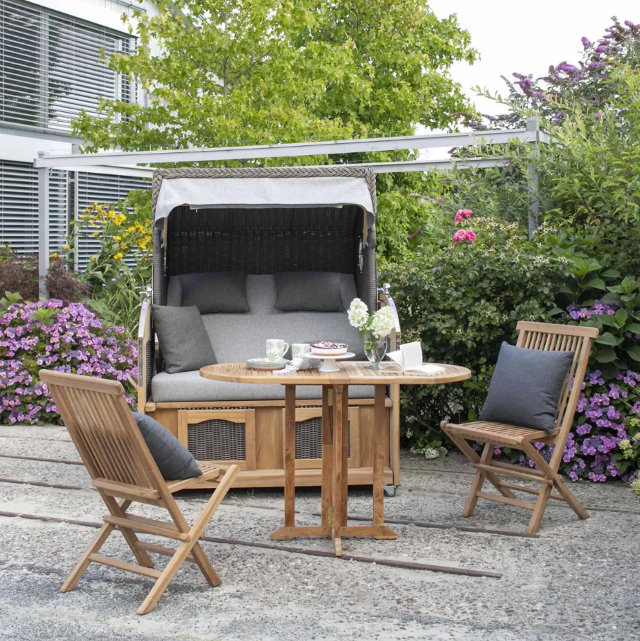 Teakholz Klapptisch Balcony (120 x 60 cm)