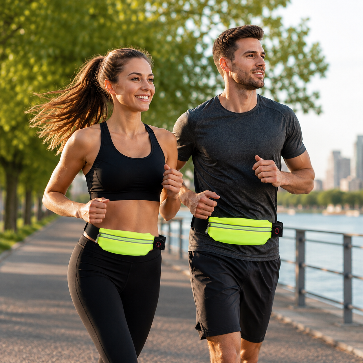 2er-Set Lauf-/Gürteltasche