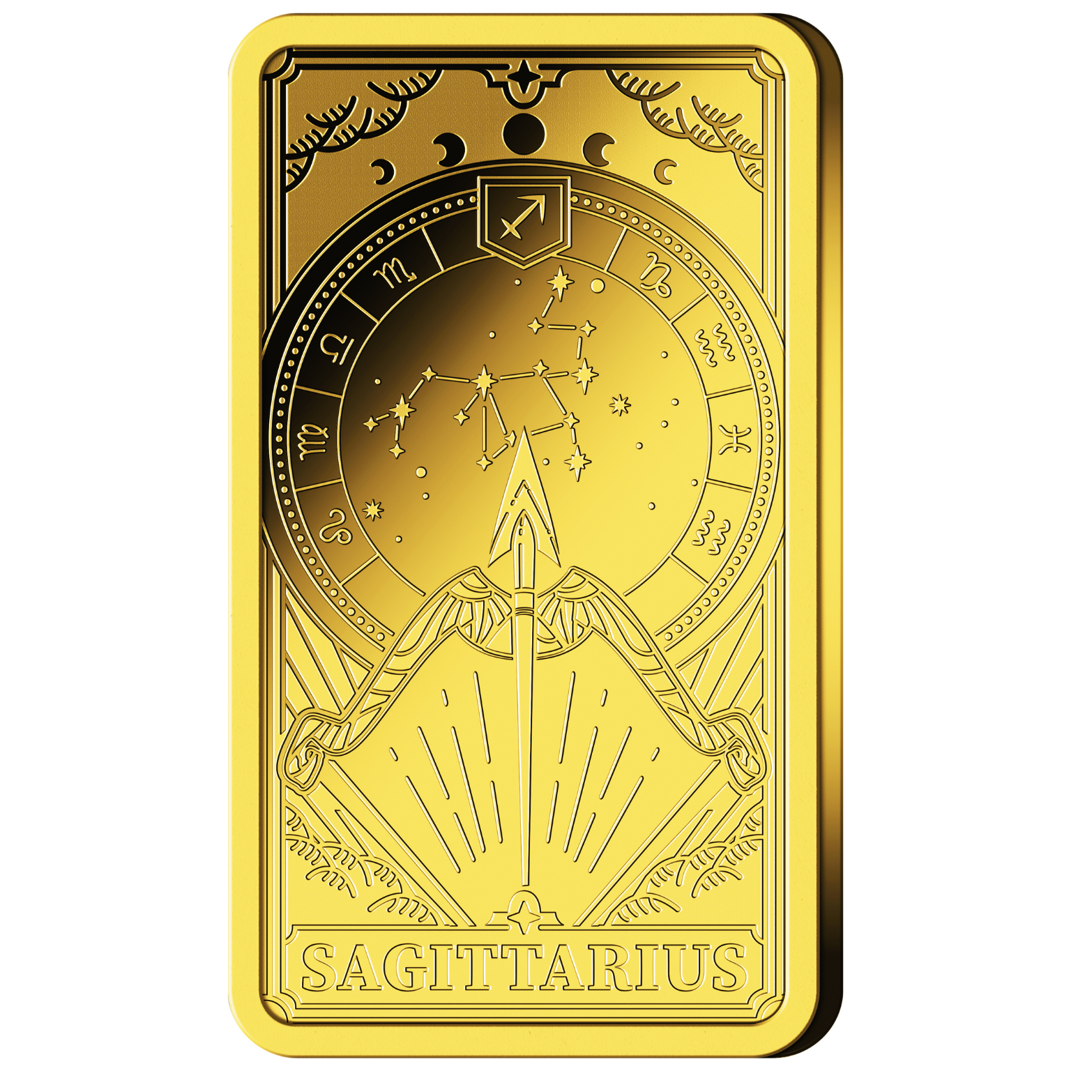 Goldbarren Sternzeichen Schütze (mit Zertifikat)