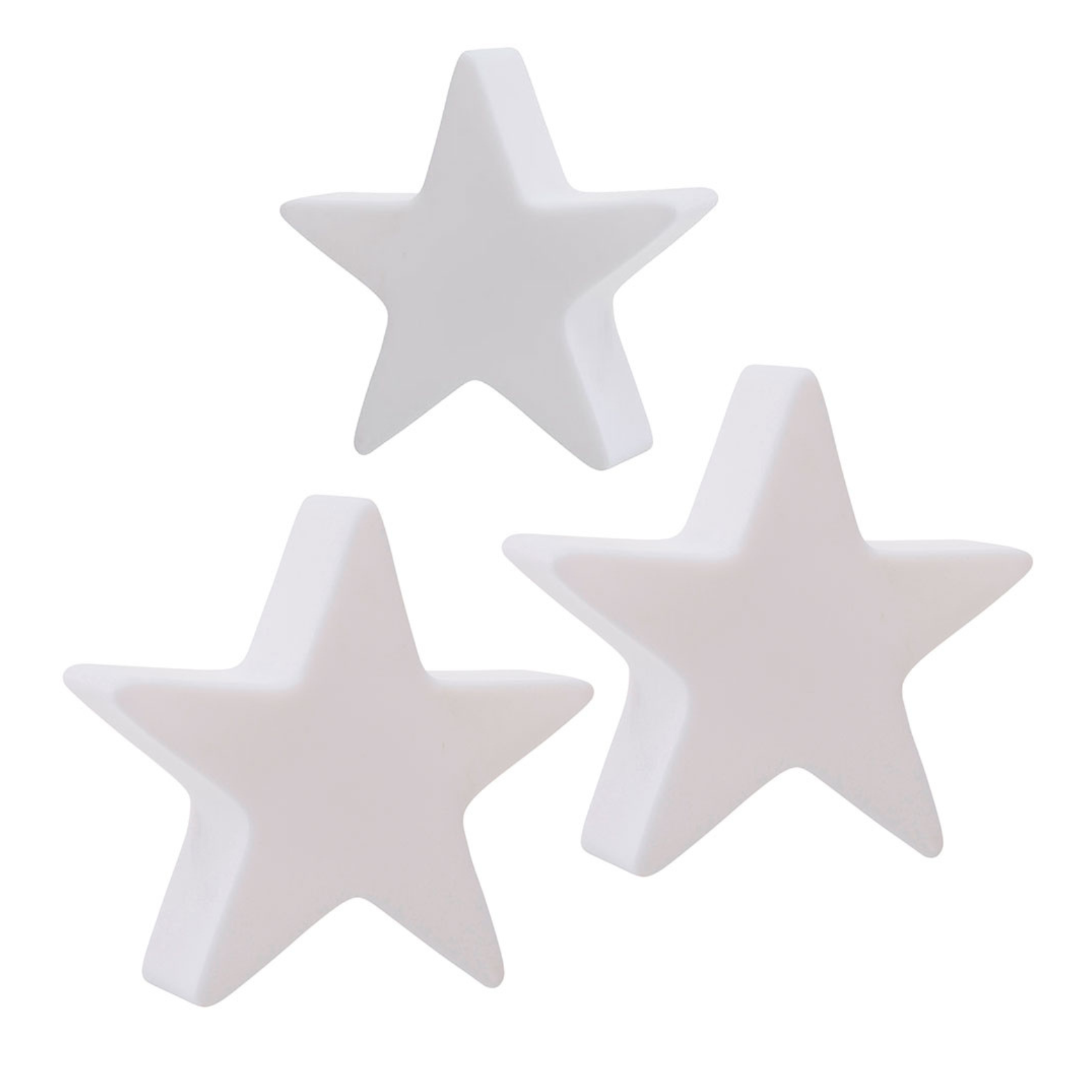 Motivleuchten-Set Stars Trio (2x S & 1x XS / 3er-Set)