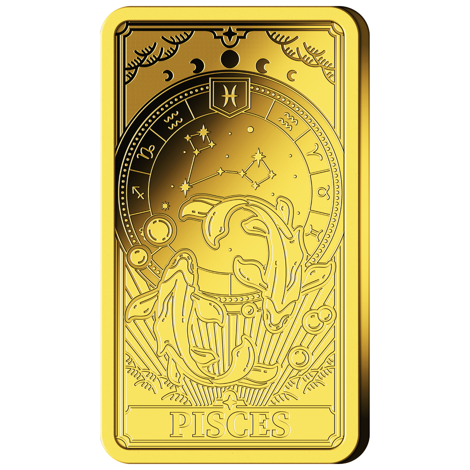 Goldbarren Sternzeichen Fische | 20.02. - 20.03. (mit Zertifikat)